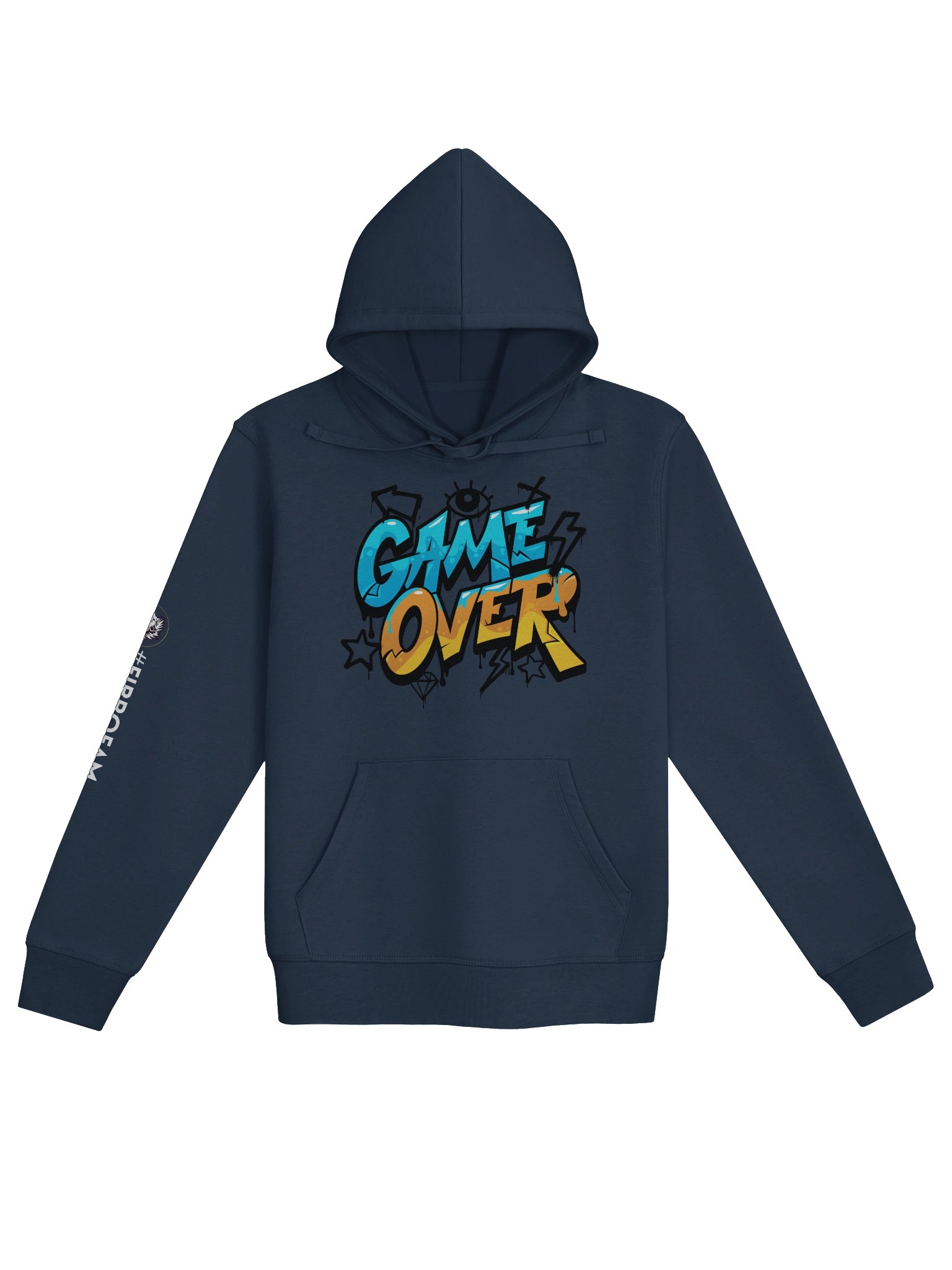 Game Over Organic Hoodie product image (4)