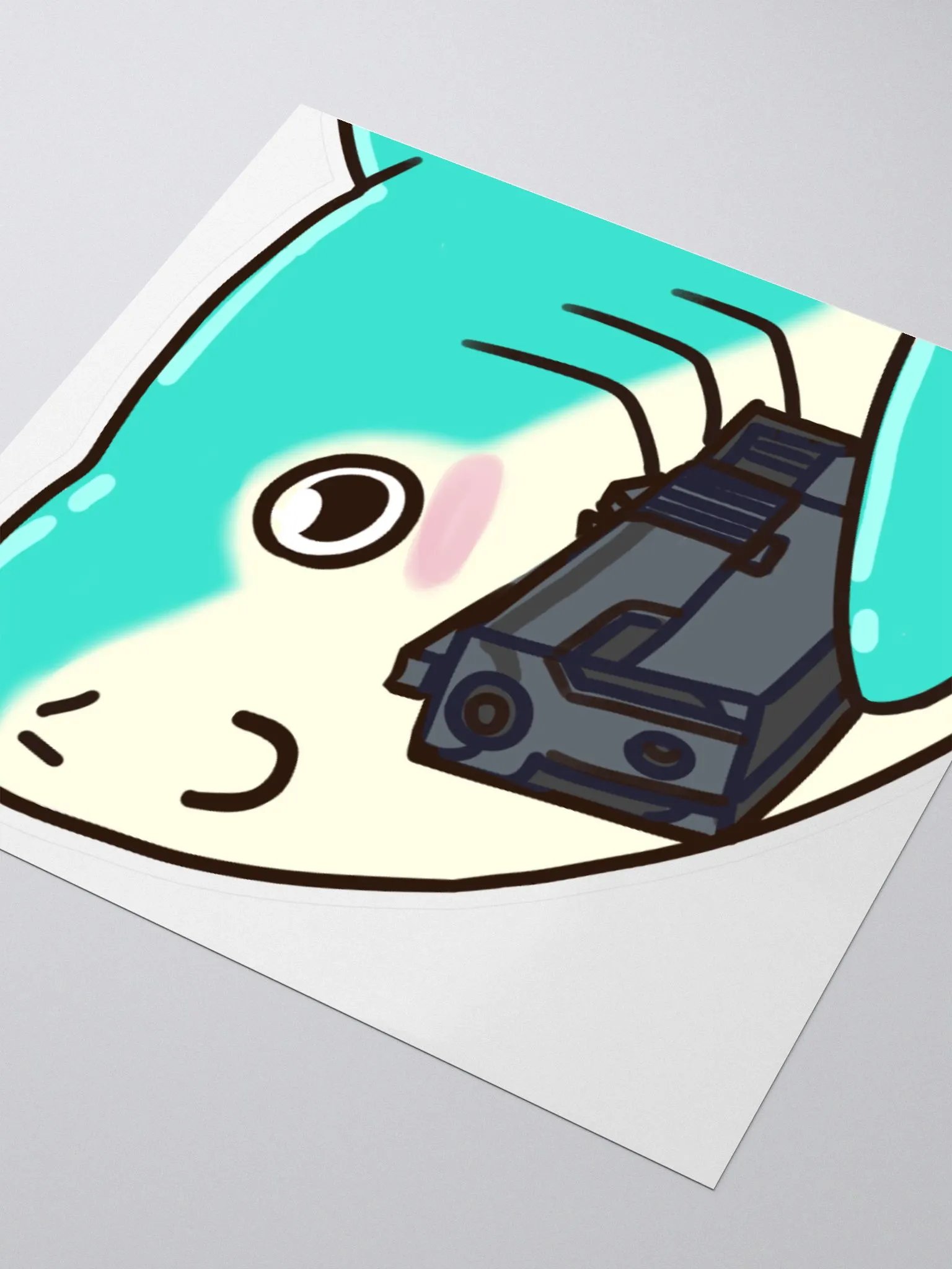 Shark Gun Sticker product image (7)