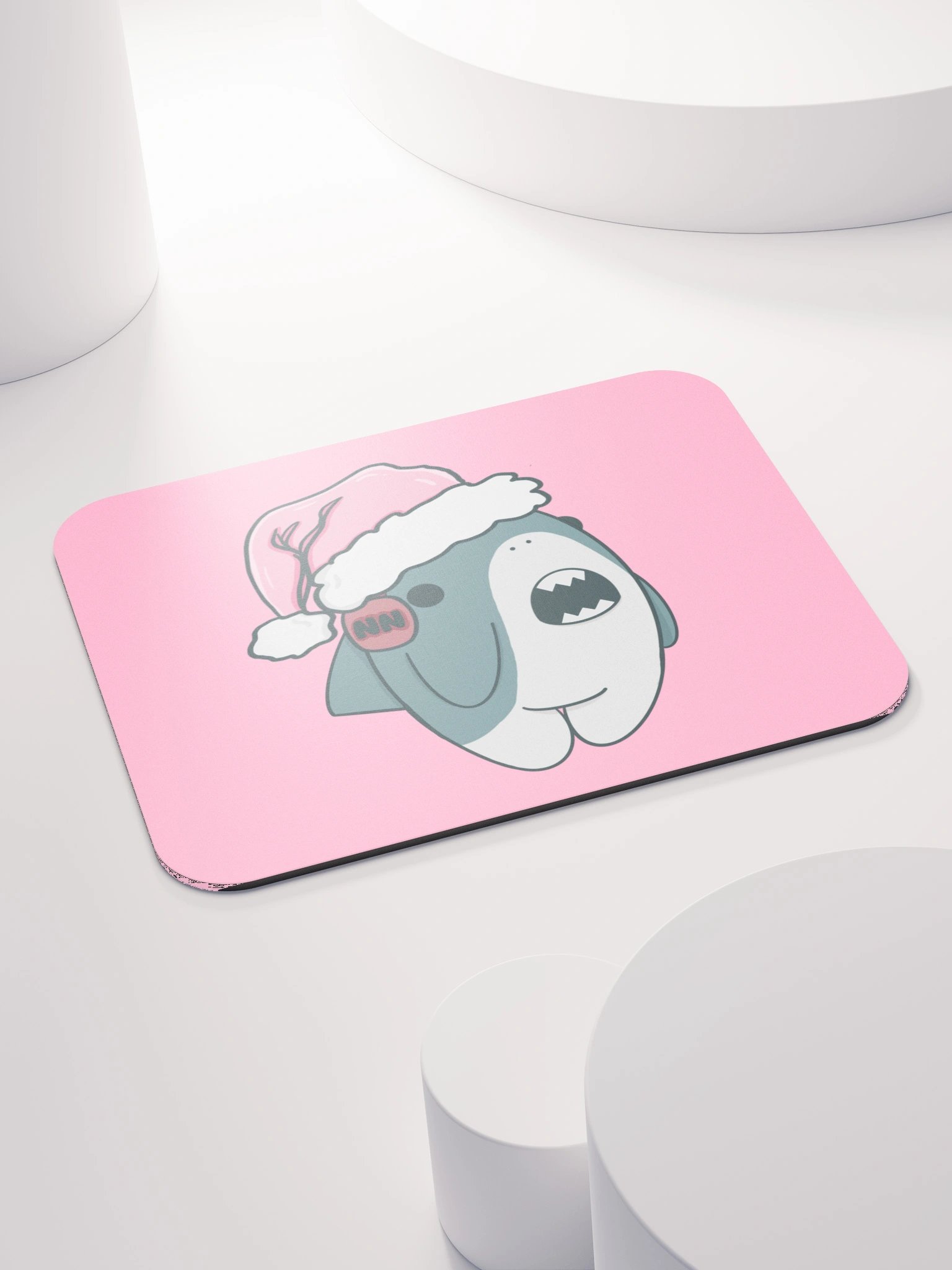 PINK SHARK MOUSE PAD product image (4)
