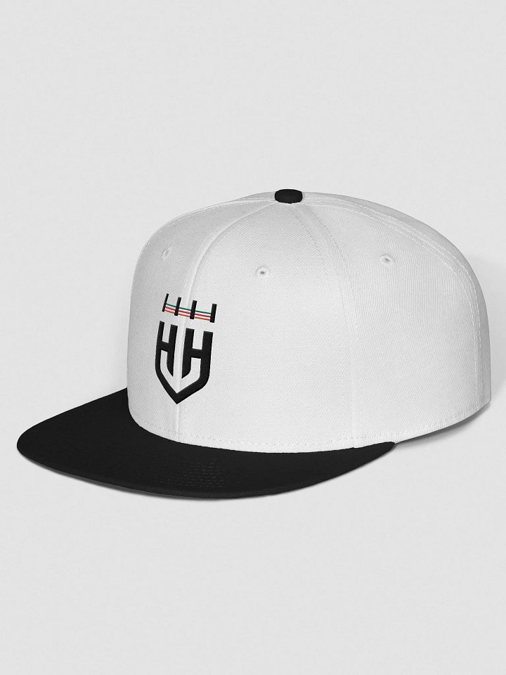 Heels Snapback Hat White product image (3)