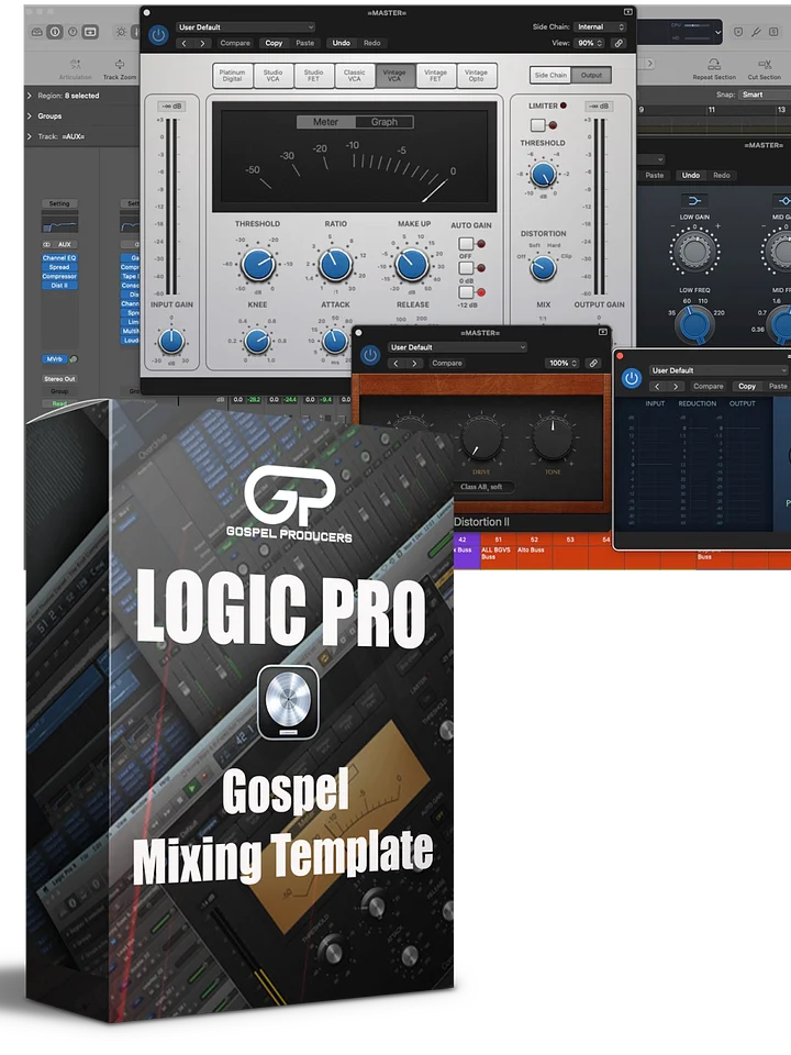 Gospel Mixing Template For Logic Pro product image (1)
