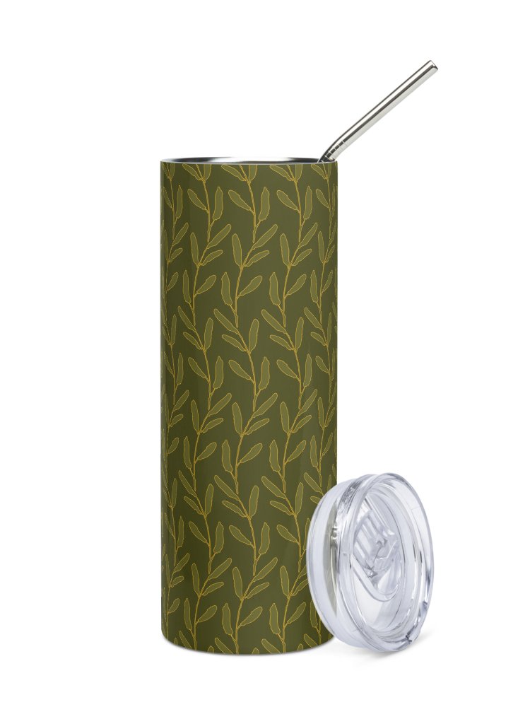 “Good Morning Wave” 20-ounce Stainless Steel Tumbler with Straw product image (6)