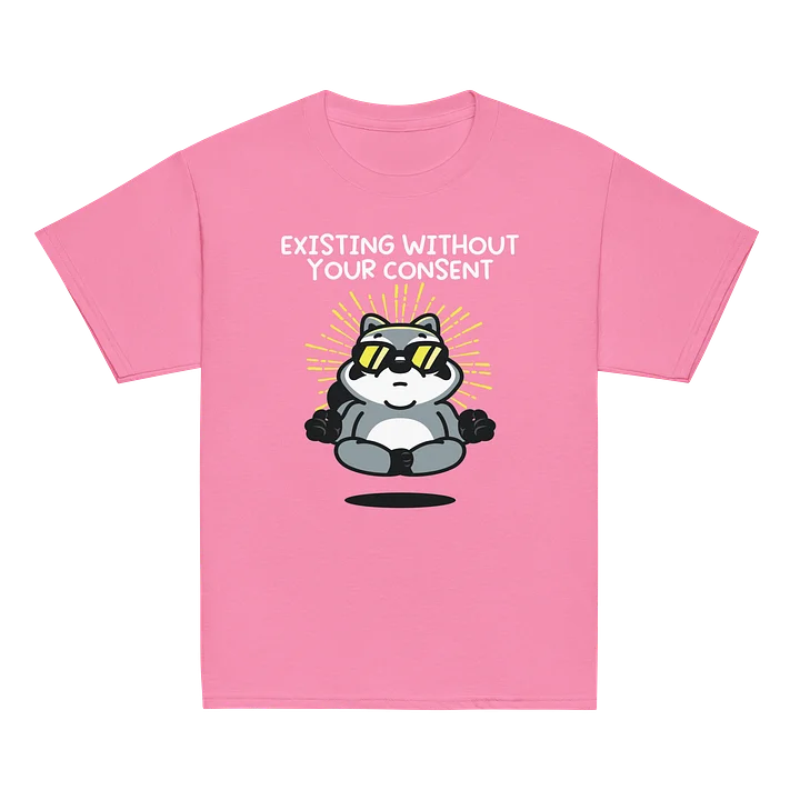 Existing Without Your Consent Kids' T-Shirt (Members Only) product image (2)