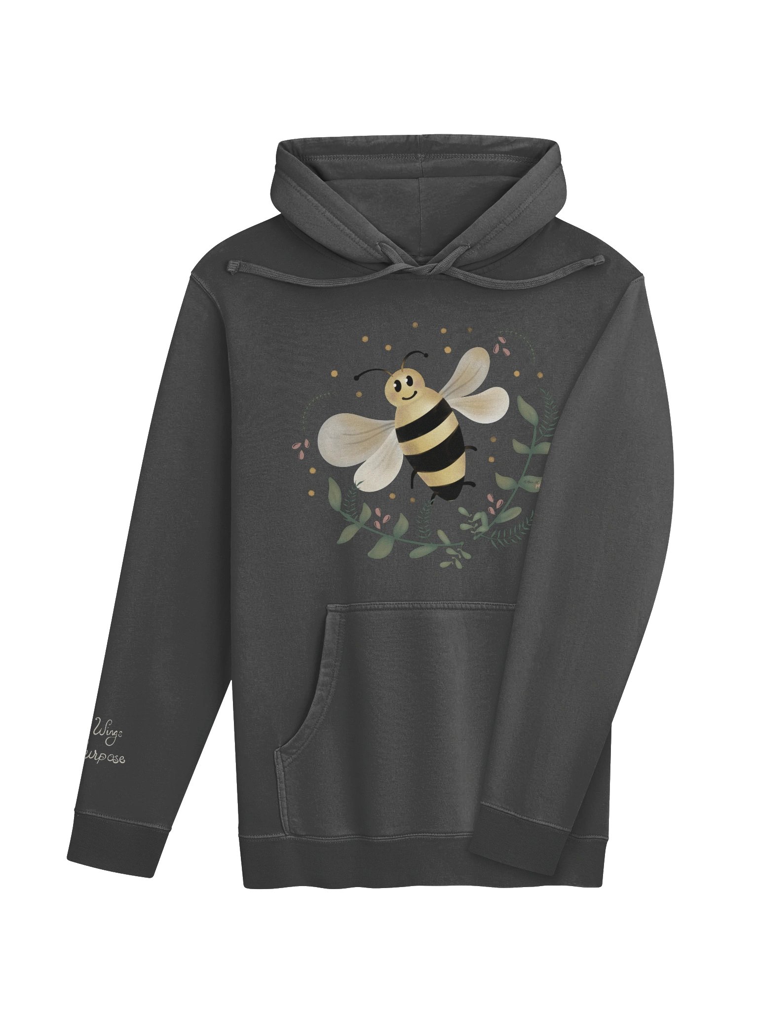 Little Wings, Big Purpose – Independent Trading Co. Premium Hoodie product image (34)