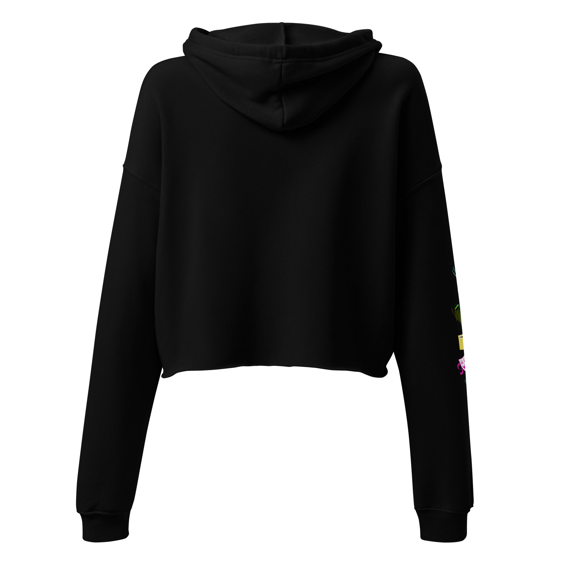 Distorted Rebels Crop Hoodie product image (4)