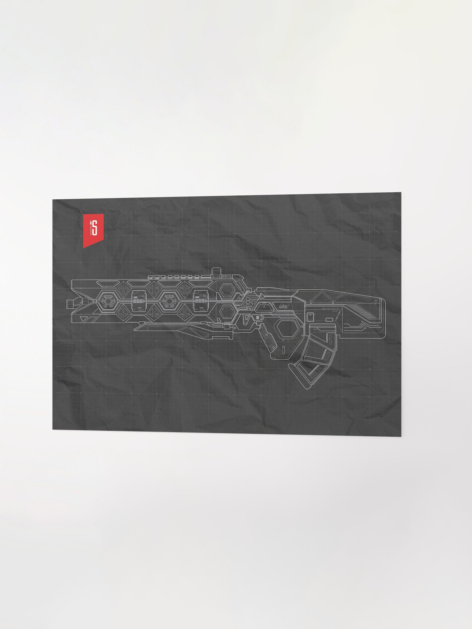 FLT.LN S4 // Schematic Poster product image (3)