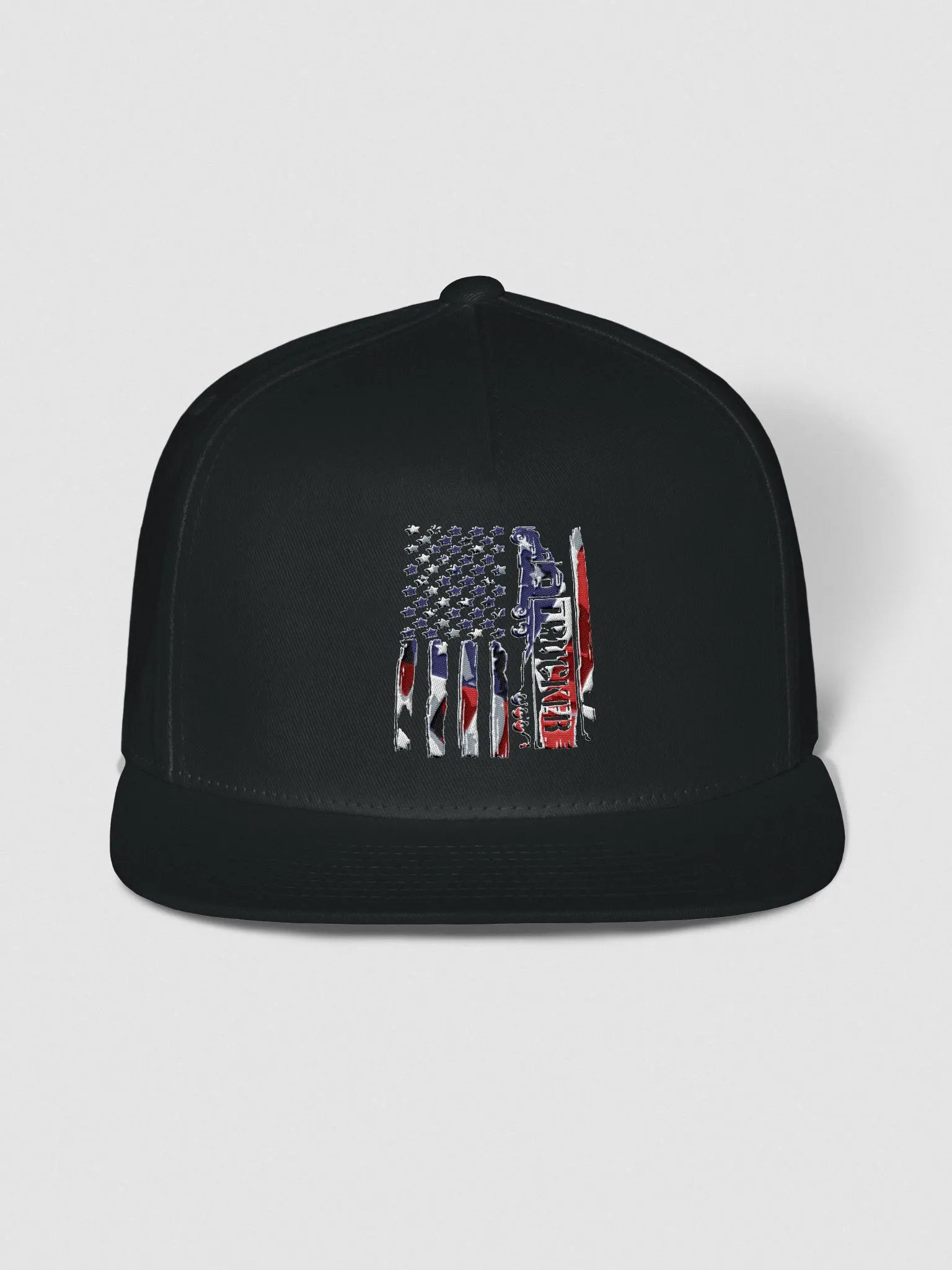 Patriotic Trucker Snapback Cap product image (1)