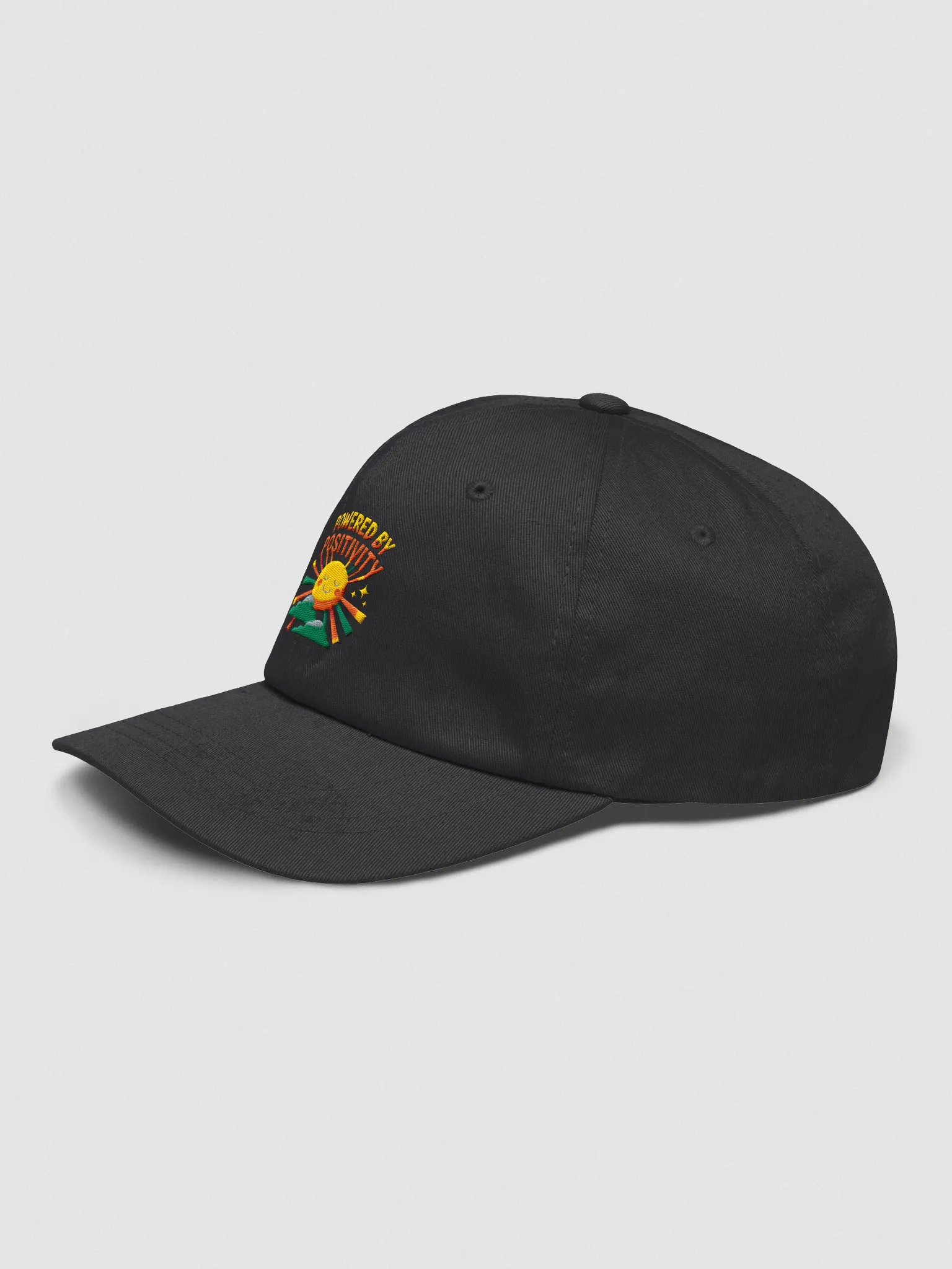 Powered by Positivity – Embroidered Sunburst Dad Hat product image (16)