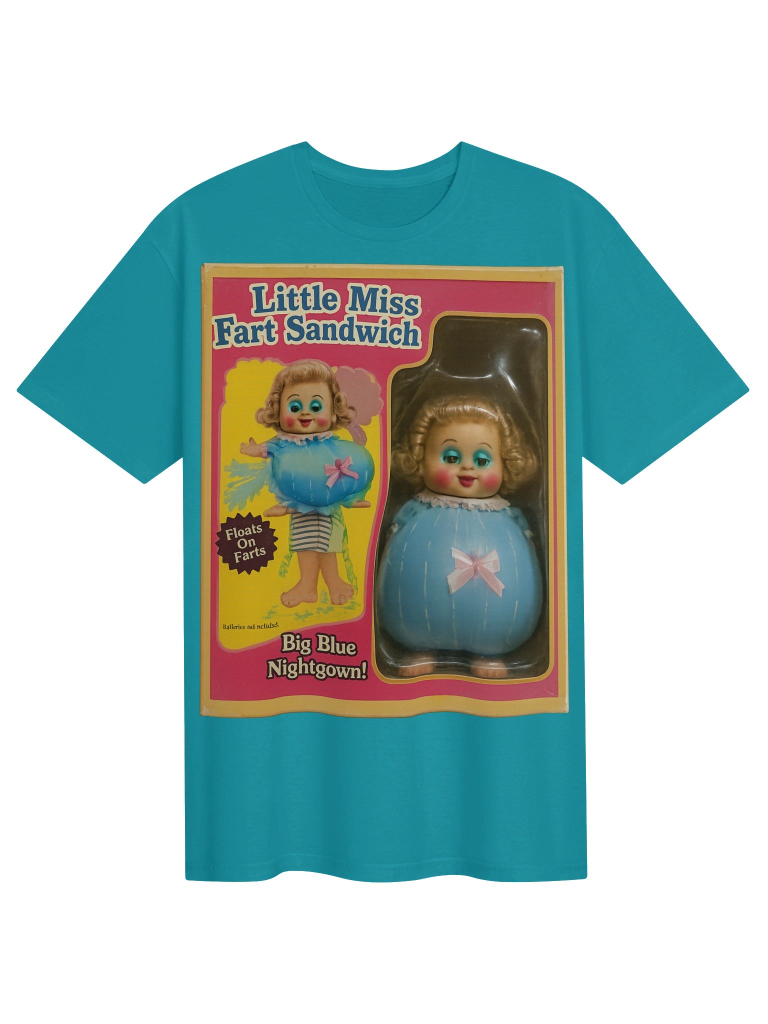 666 Toys | Little Miss Fart Sandwich | Gildan Unisex Softstyle T-Shirt product image (1)