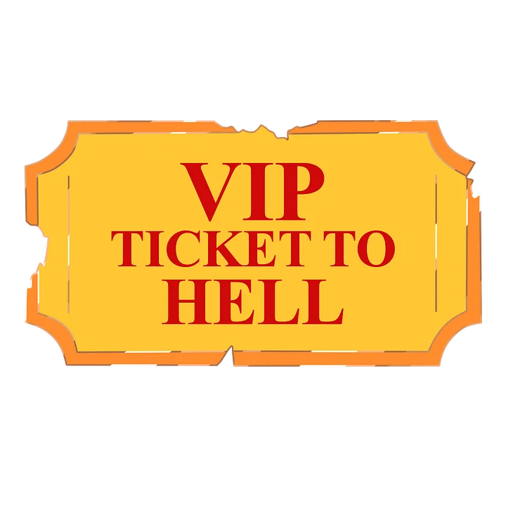 VIP Ticket to Hell - PIN product image (2)