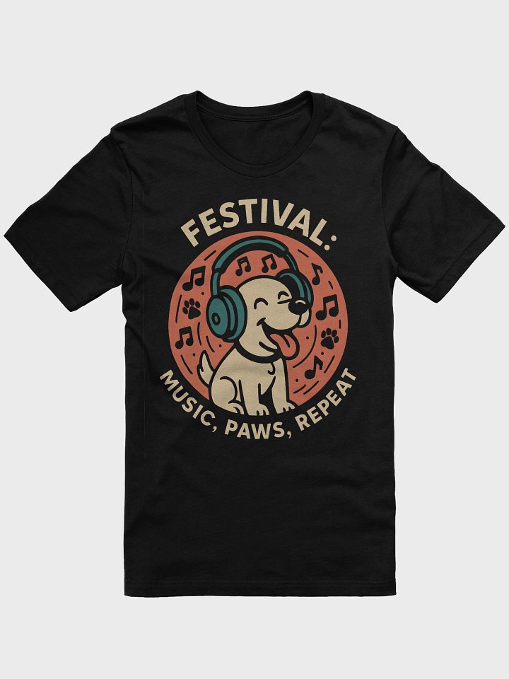 Musical Paws Festival T-Shirt product image (1)