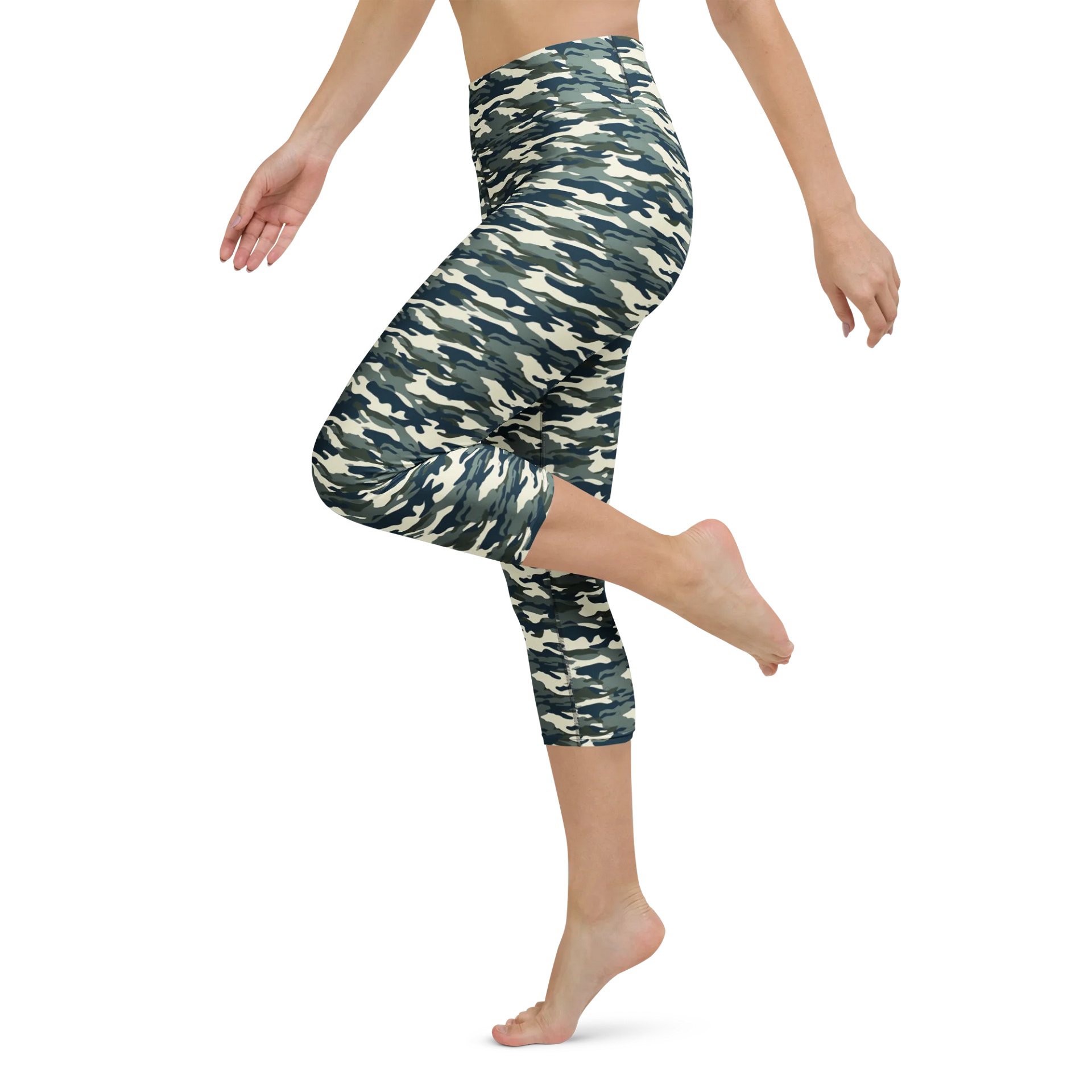 Frosted Camo Yoga Capri Leggings product image (6)