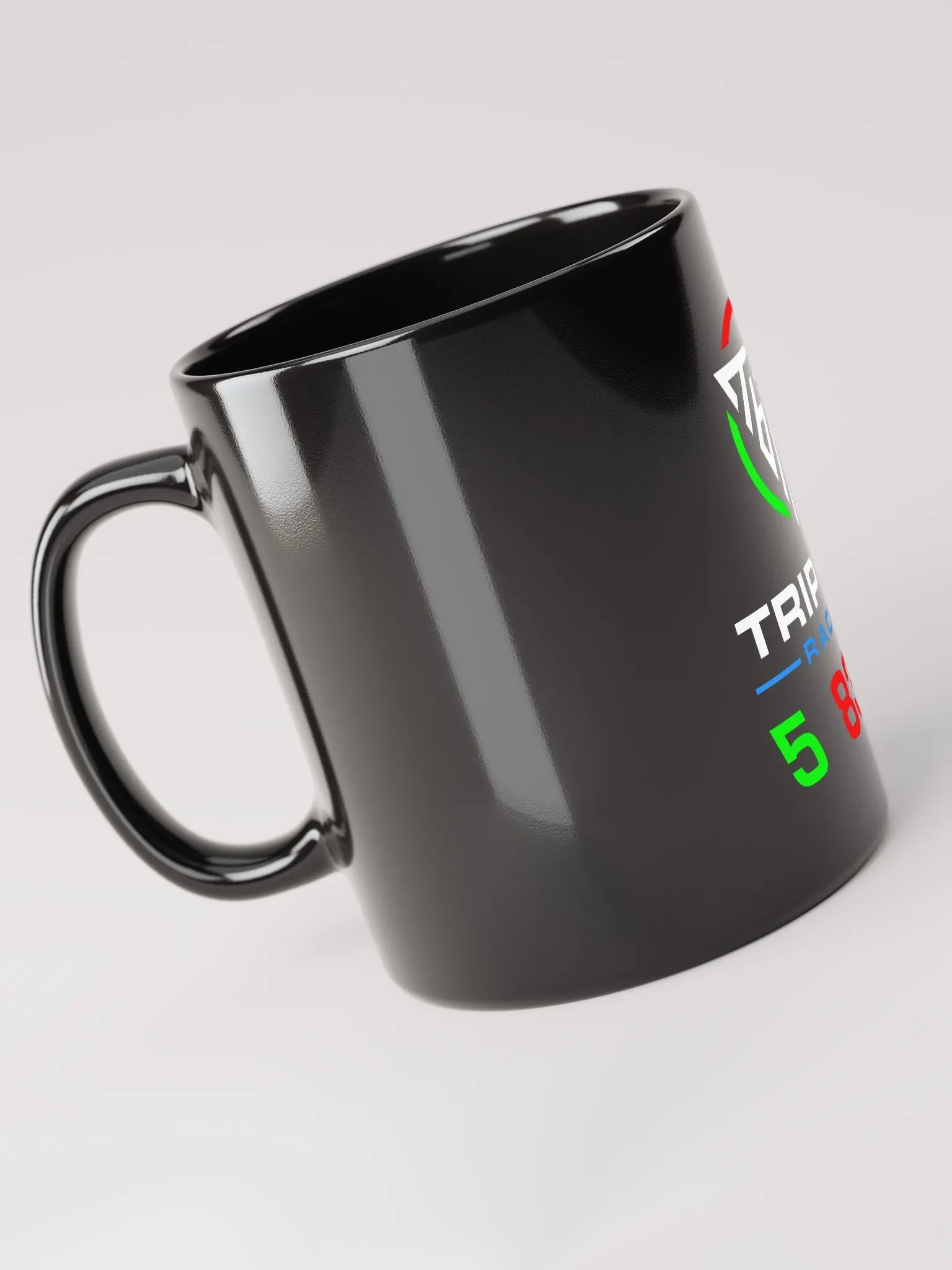 Triple B Racing numbers mug (Black) product image (2)