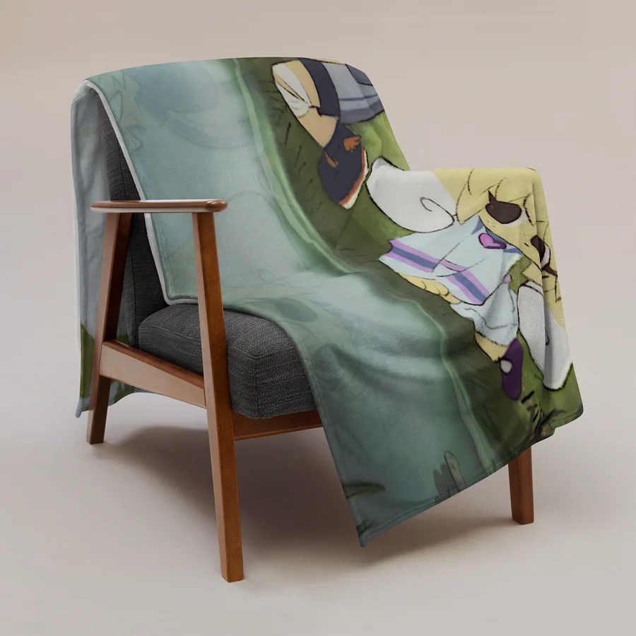 Fishing Day Throw Blanket product image (4)