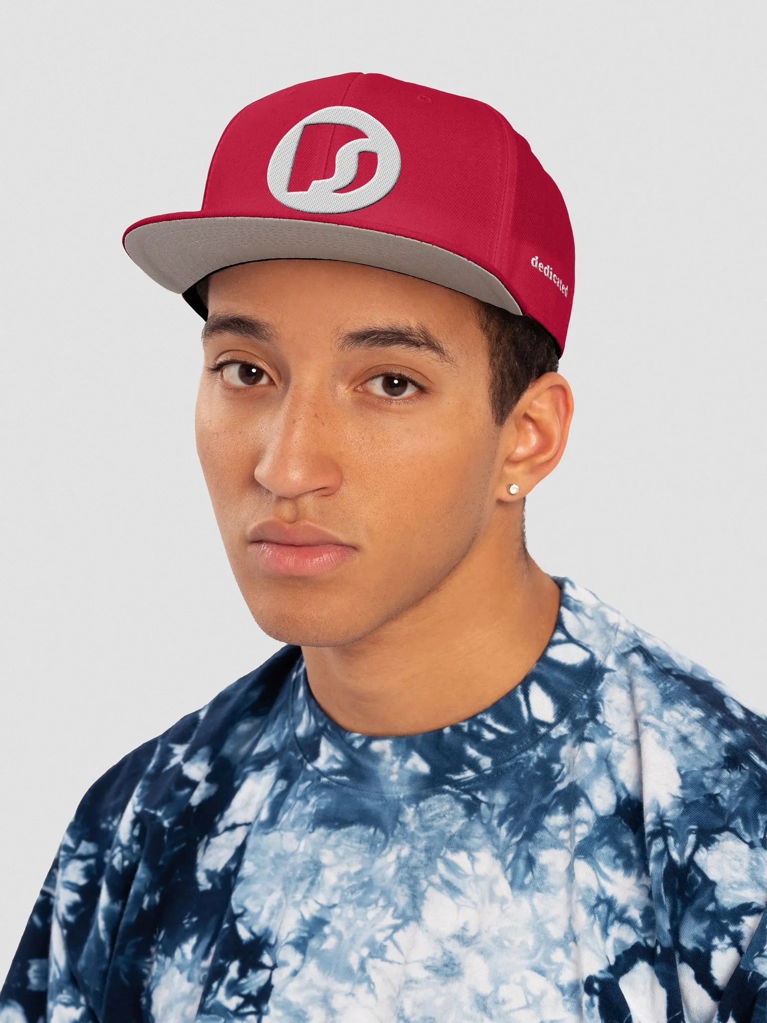 Dedicated Snapback White/Red product image (6)