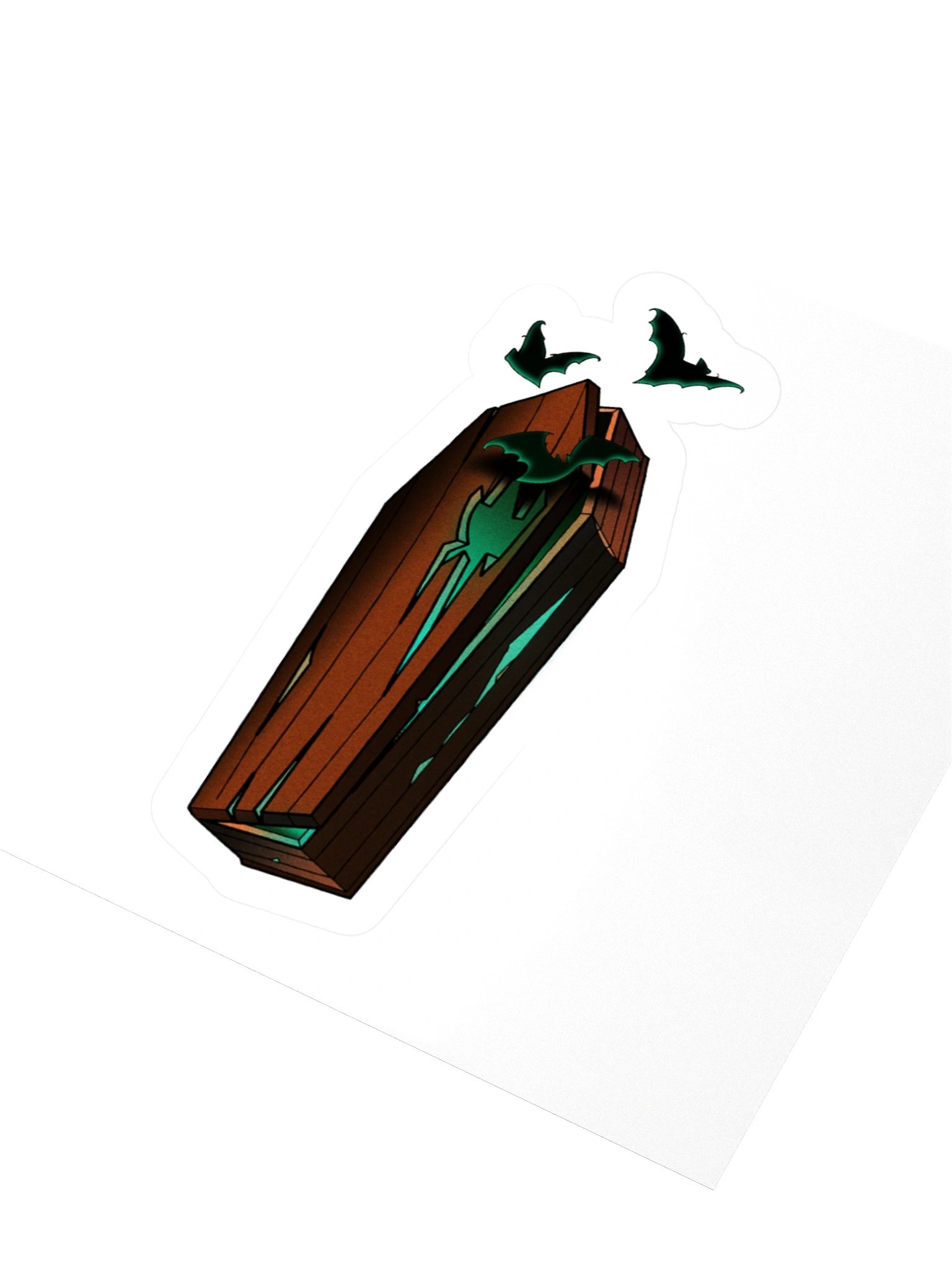 Coffin - Kiss Cut Stickers product image (10)