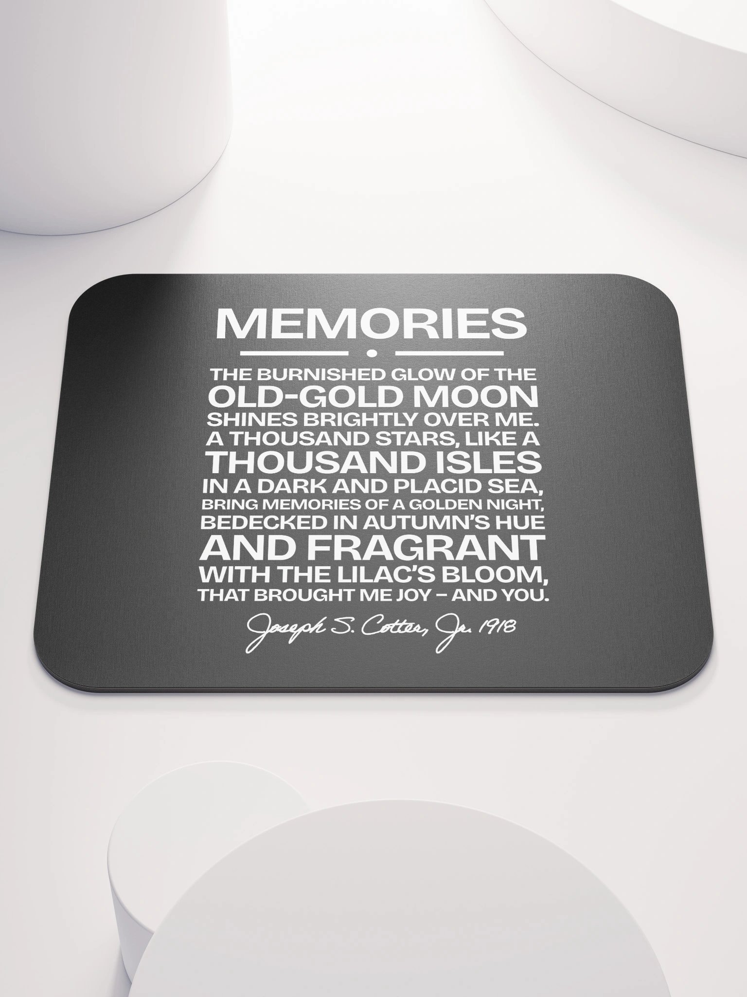 Memories Mouse Pad product image (1)
