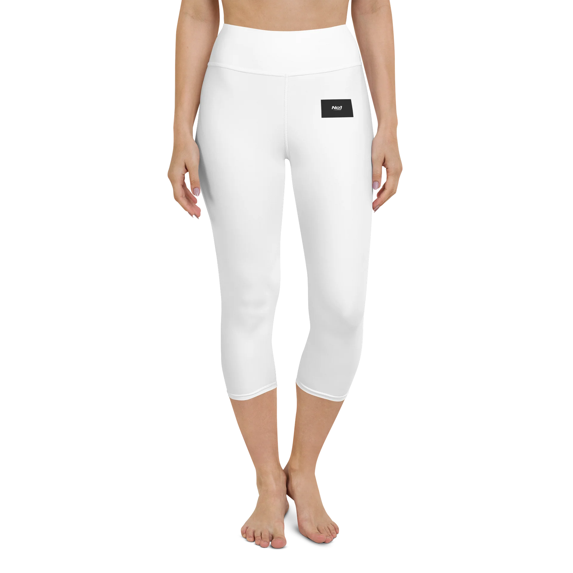 All-Over Print Yoga Capri Leggings BL product image (1)