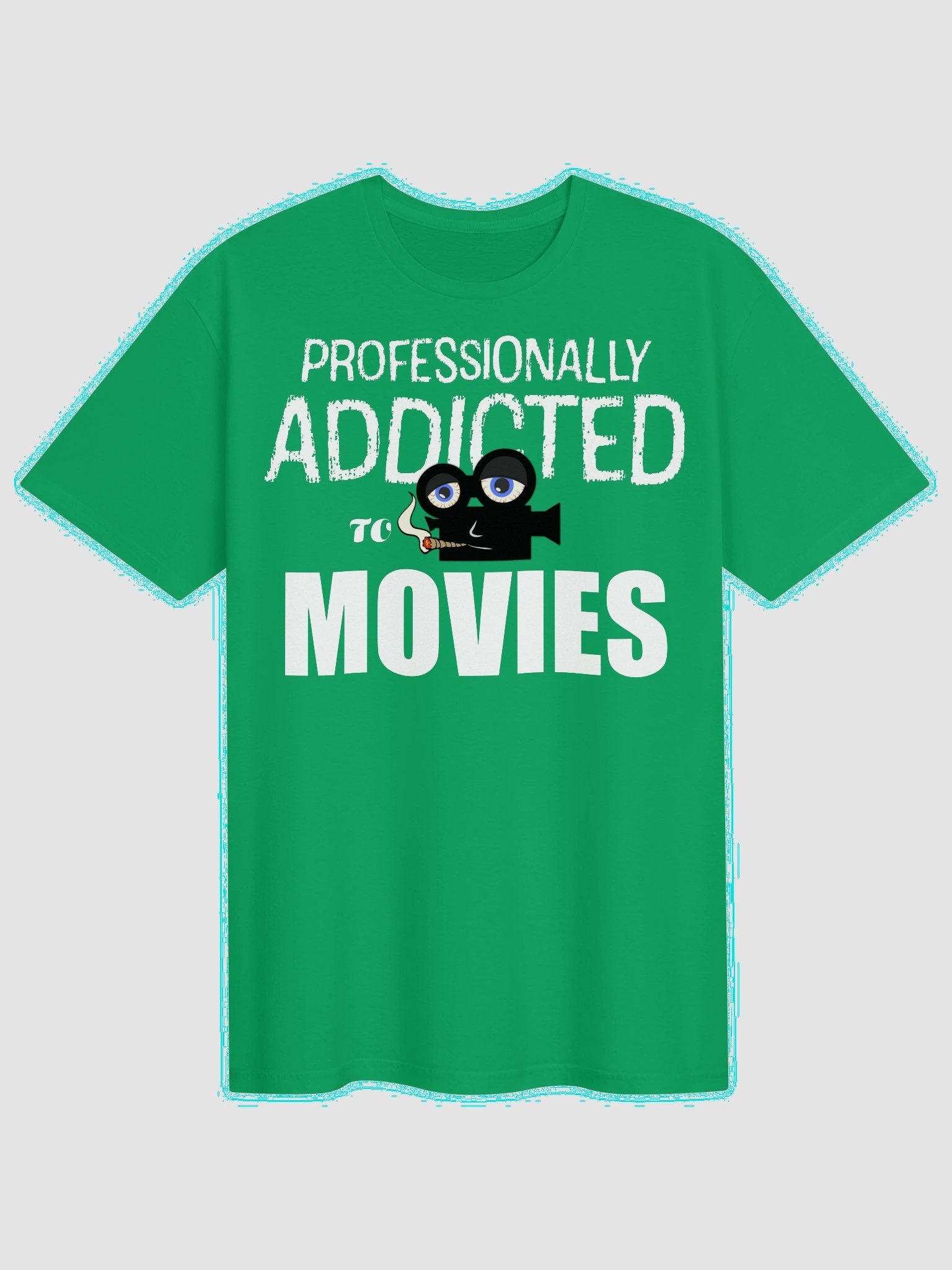 Professionally Addicted to Movies - the official Record 37 shirt product image (1)
