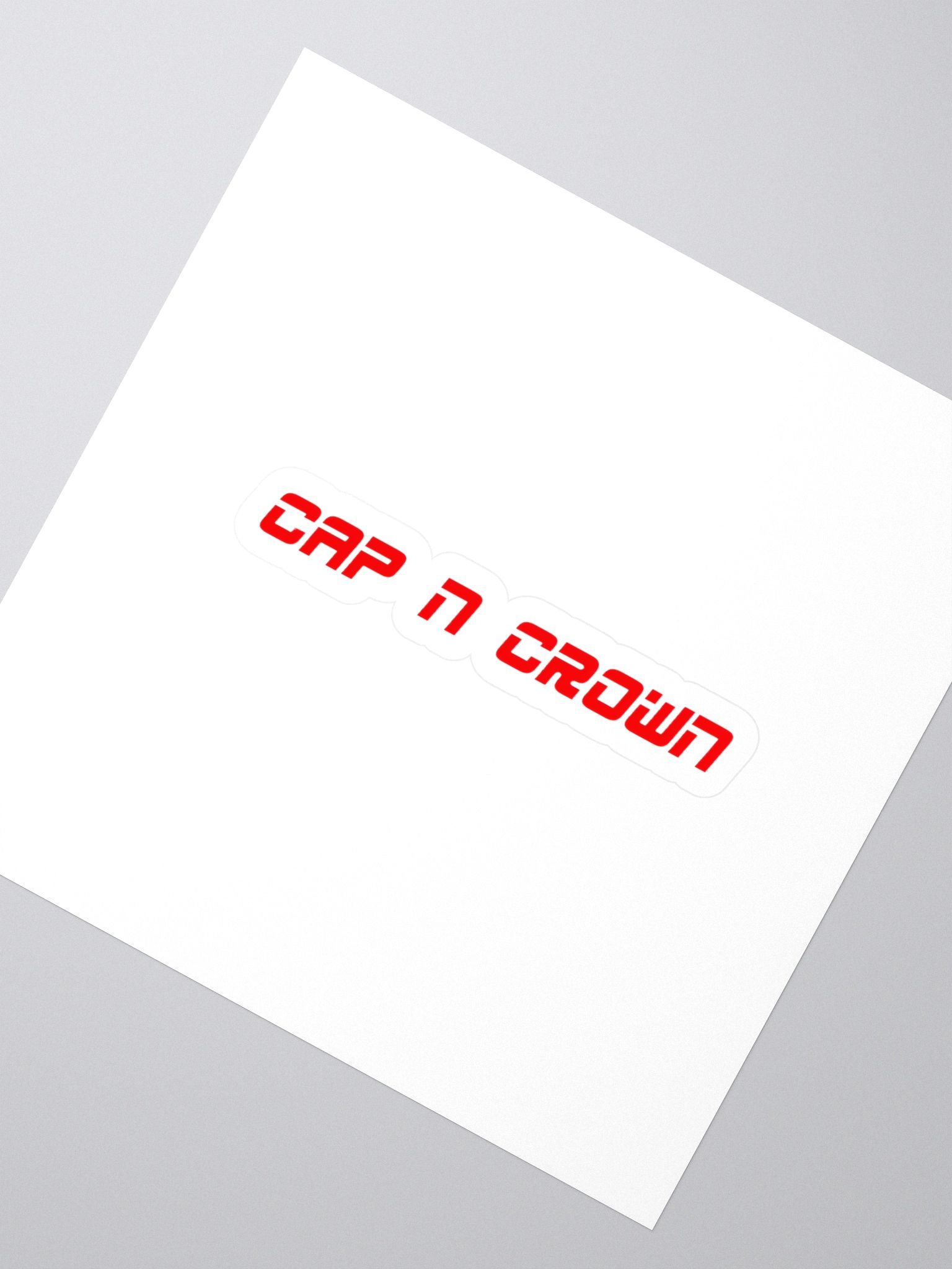 Cap N Crown Sticker (ESPN) product image (2)