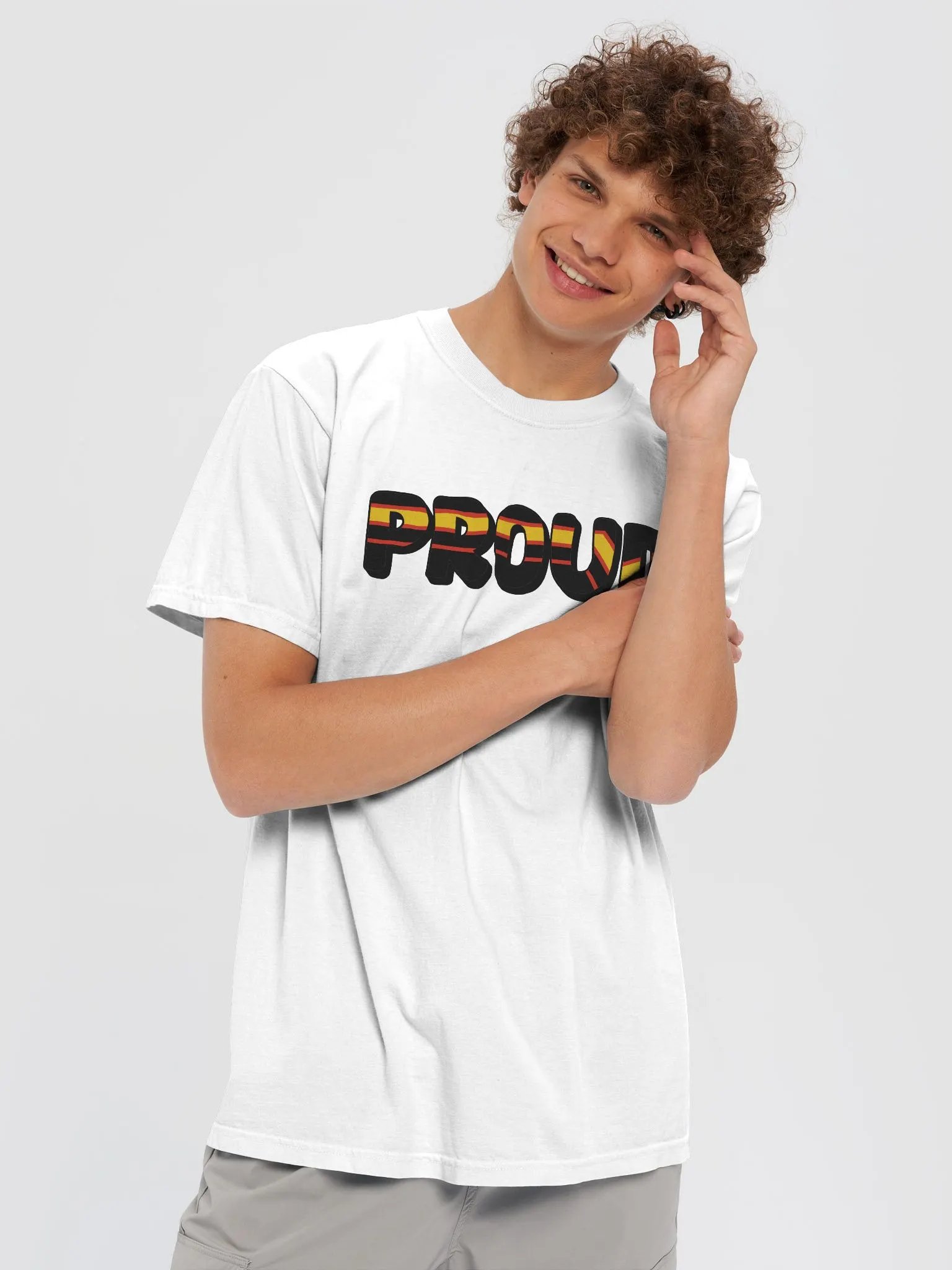 The 'PROUD latex' T-Shirt - White product image (5)