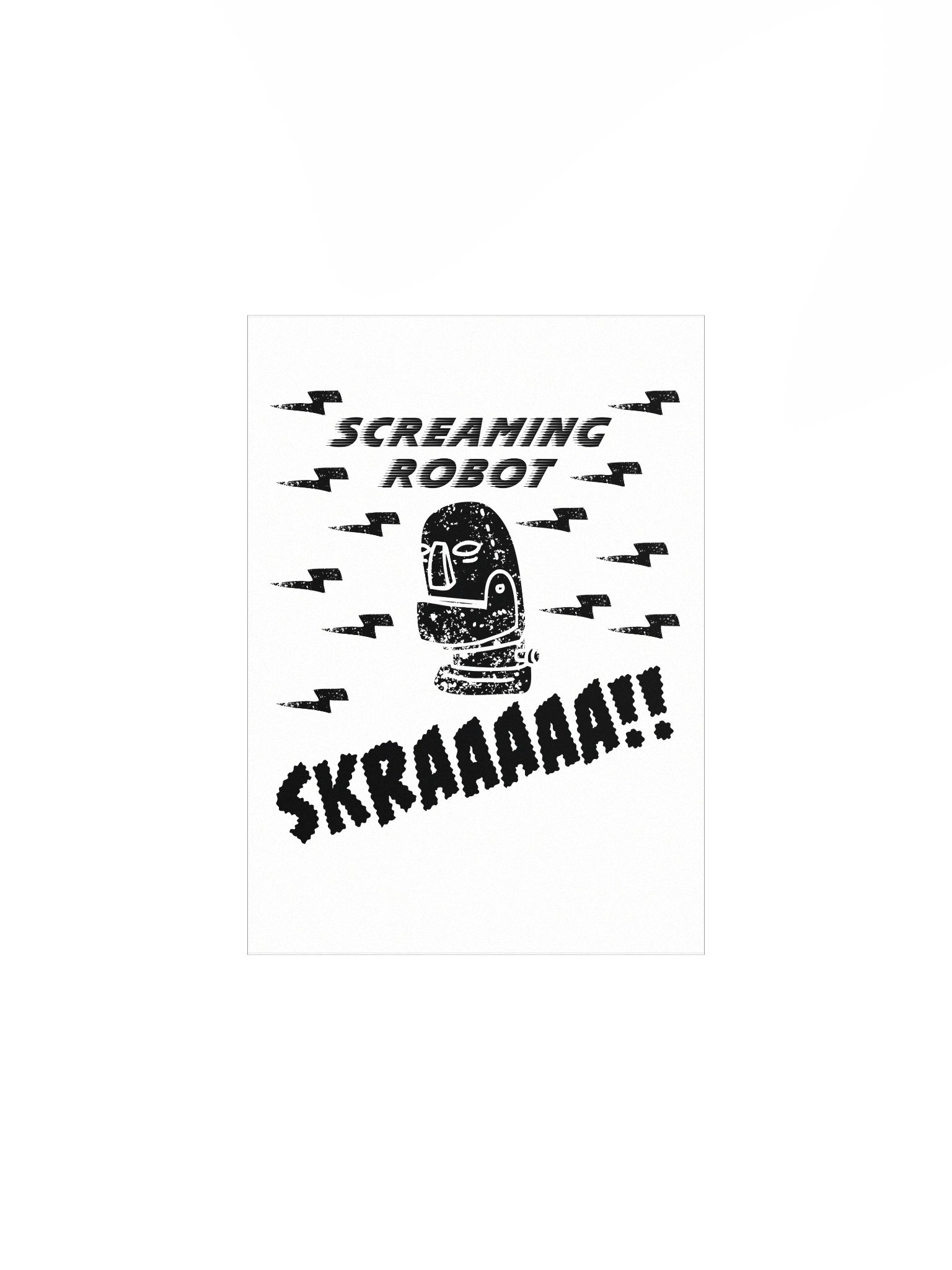 Screaming Robot Poster product image (6)