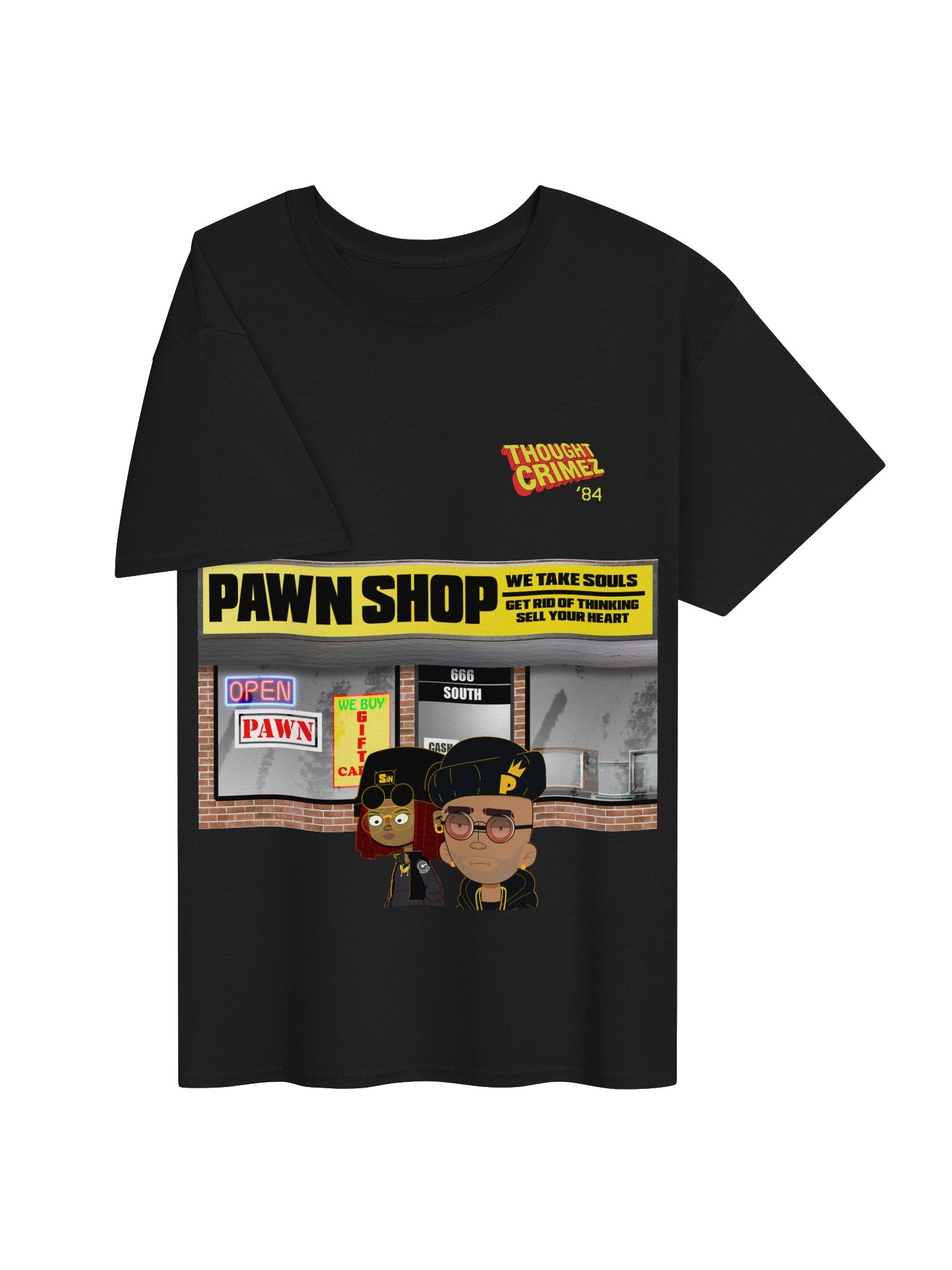 Thought Crimez 84 Pawn Shop Tee product image (12)