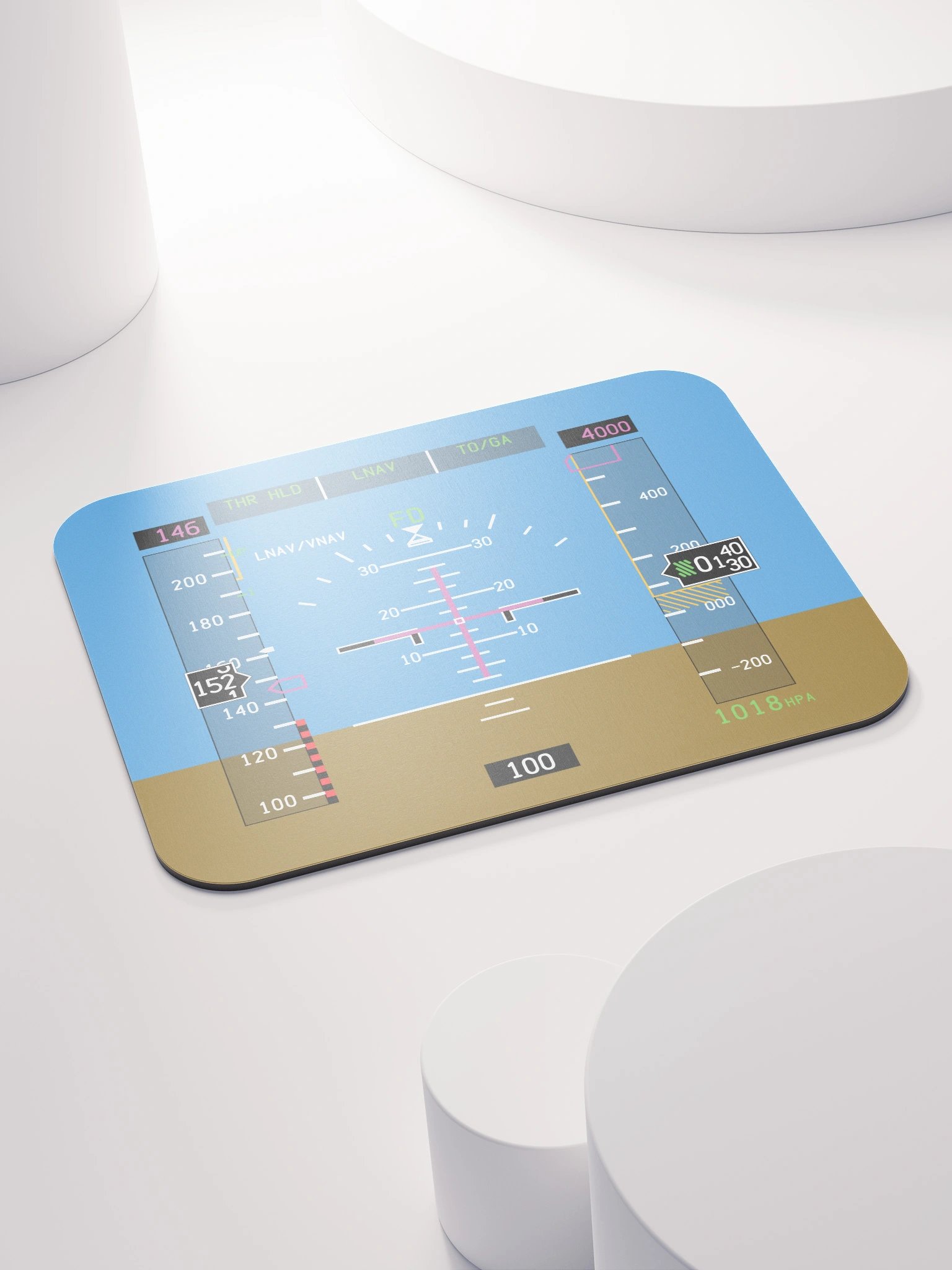 Primary Flight Display Mouse Pad product image (5)