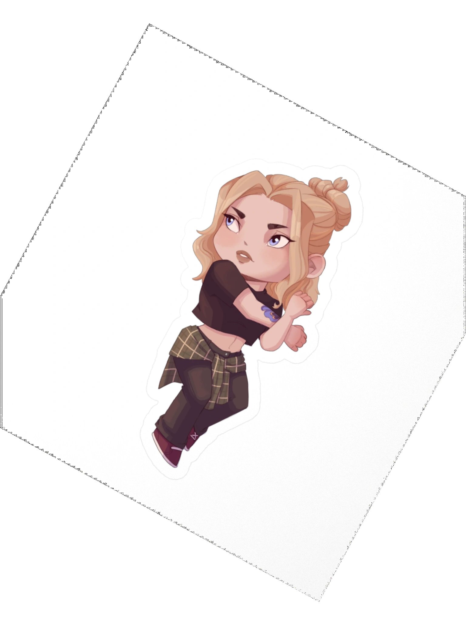 Chibi Teagan Levy Sticker product image (4)