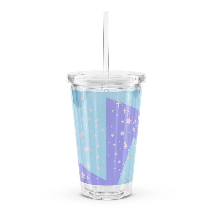 Starry Night Forget Me Not Tumbler product image (2)