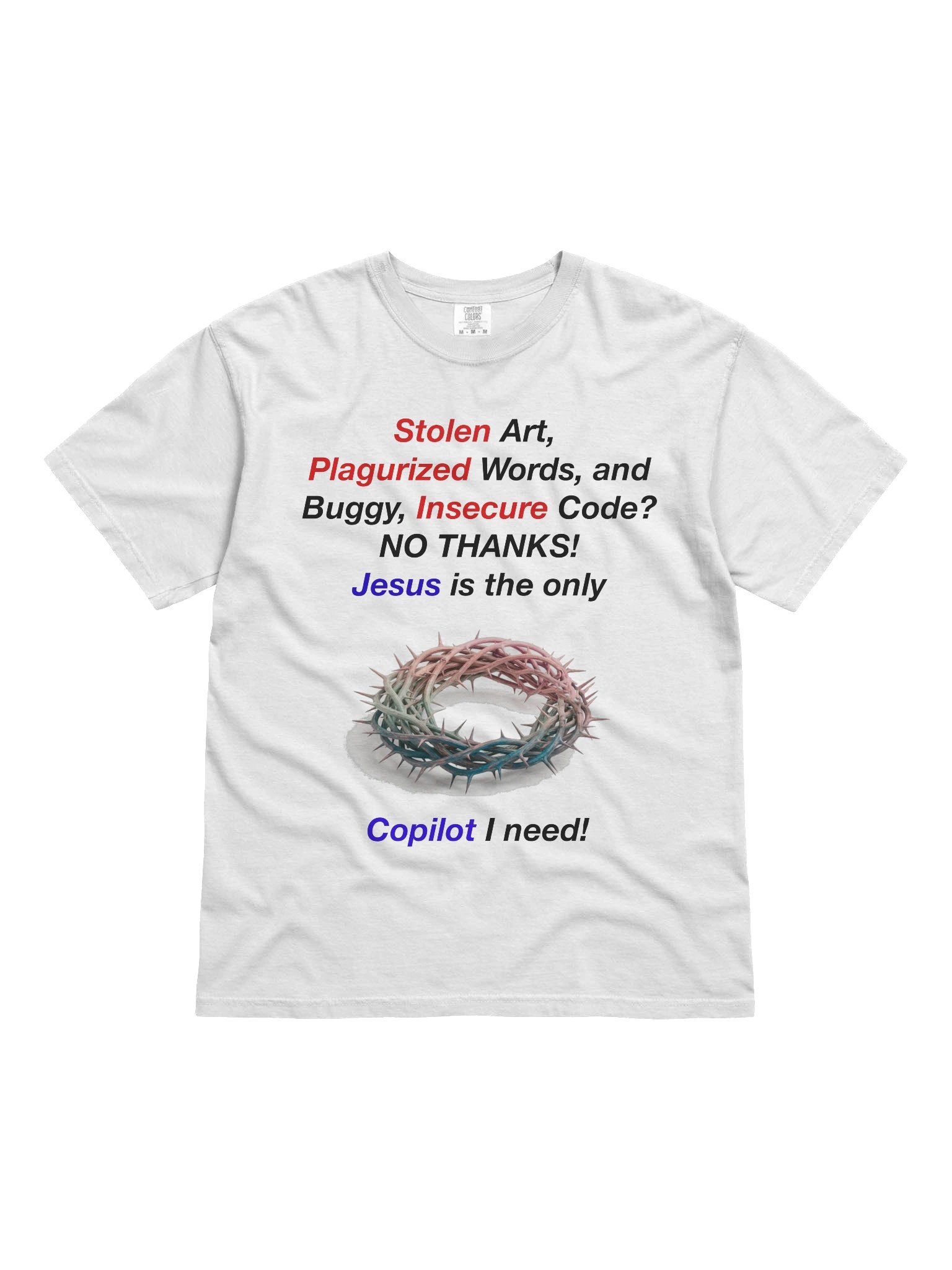 AntiAI: Jesus is my Copilot product image (1)