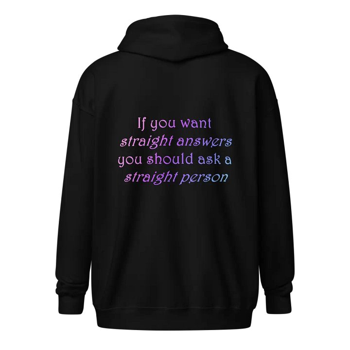 Straight Answers Hoodie product image (1)