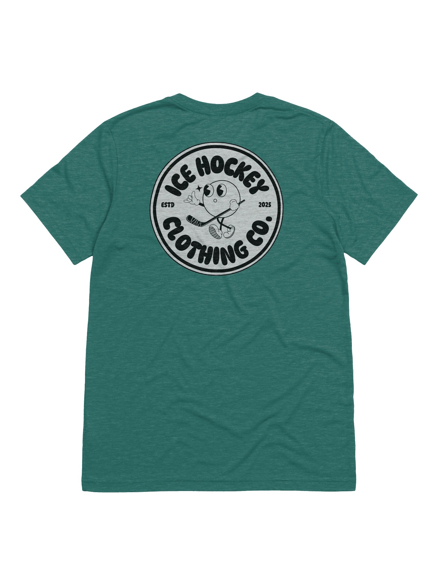 Lucky Hockey Printed Tri-blend Tee product image (4)