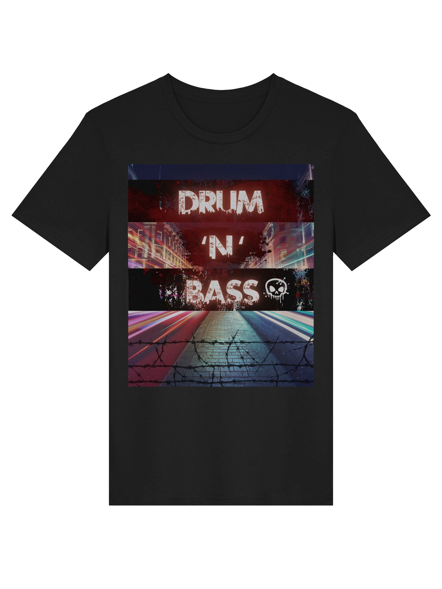 Drum & Bass City T-Shirt for Girls product image (2)