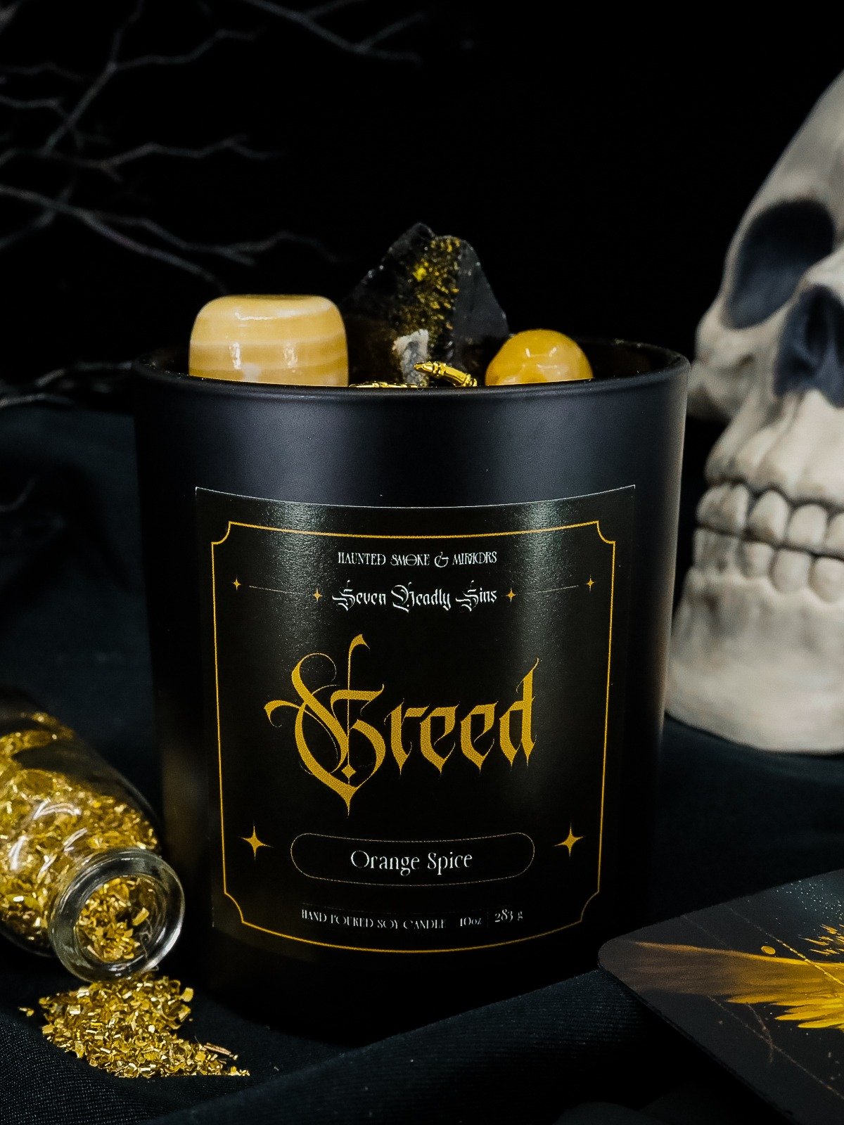 Greed - Seven Deadly Sins Candle product image (1)