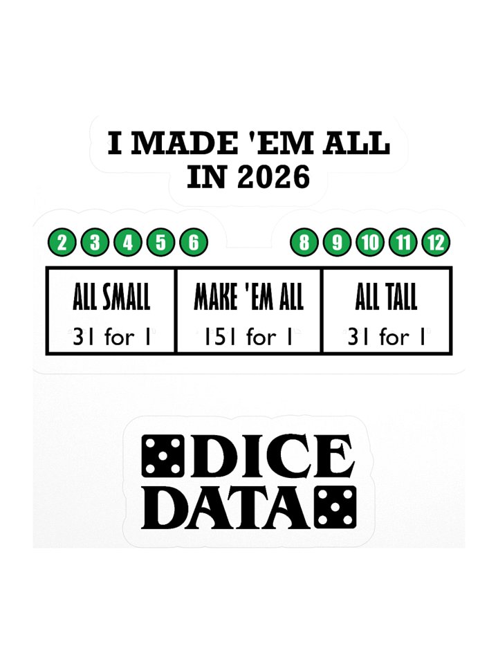 Made 'Em All - 151 for 1 (Sticker) product image (1)