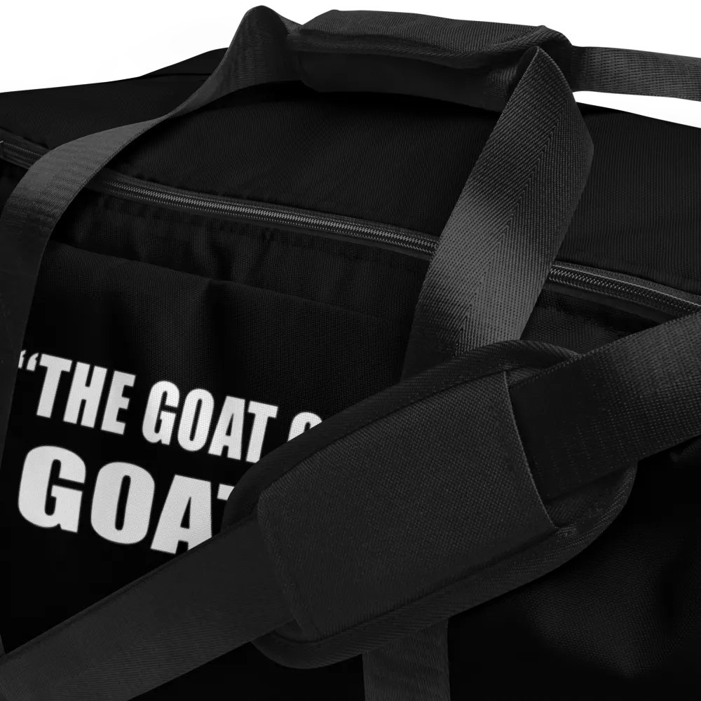 The Goat of Goats Black Duffle Bag product image (4)