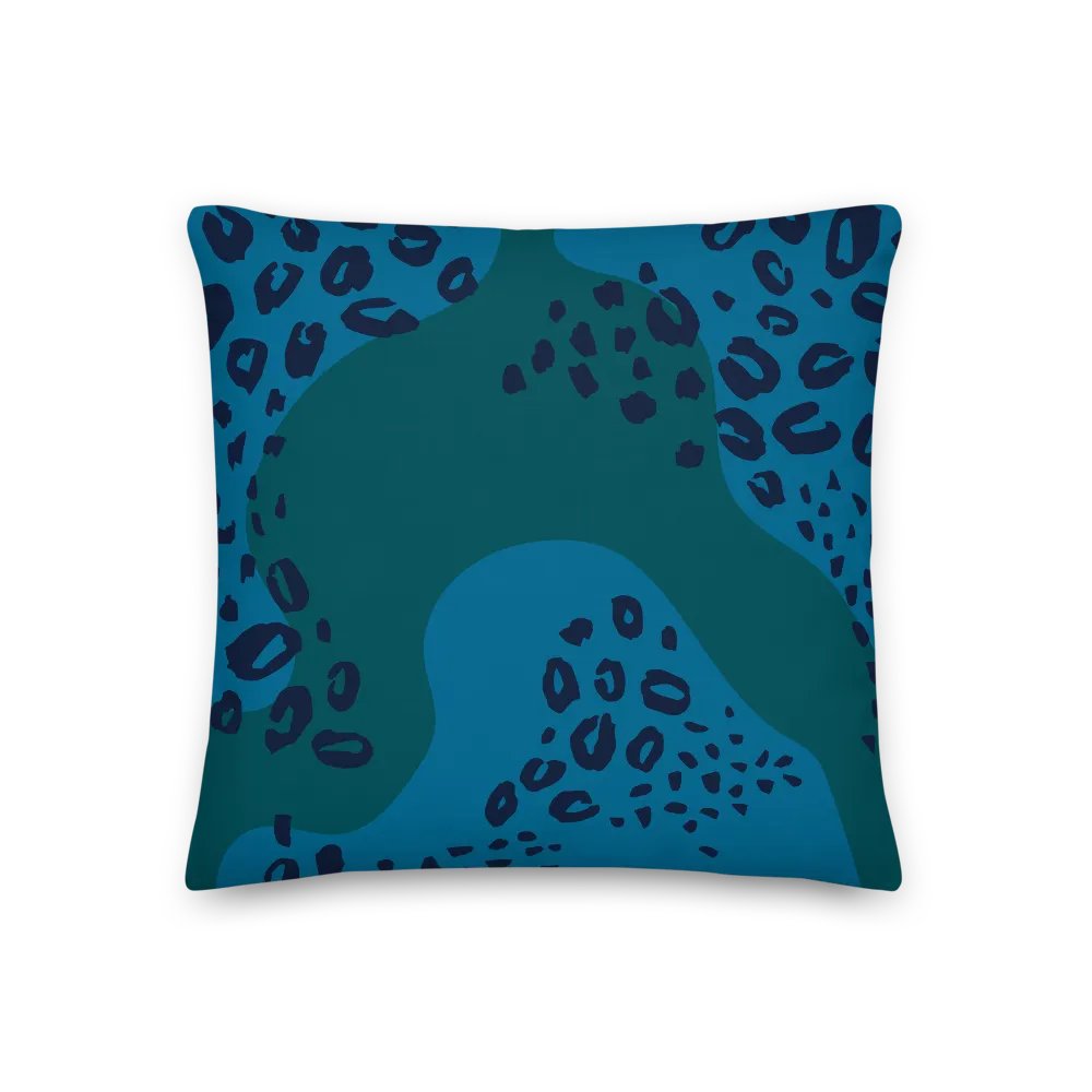 Northling™ Blue Green Topo Throw Pillow product image (4)