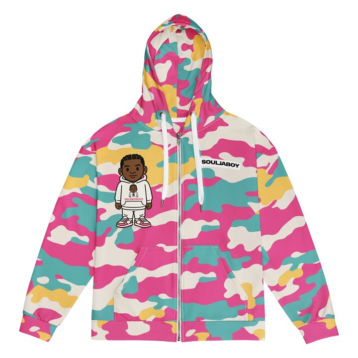 SOULJABOYDRIPCO Camo Hoodie product image (1)