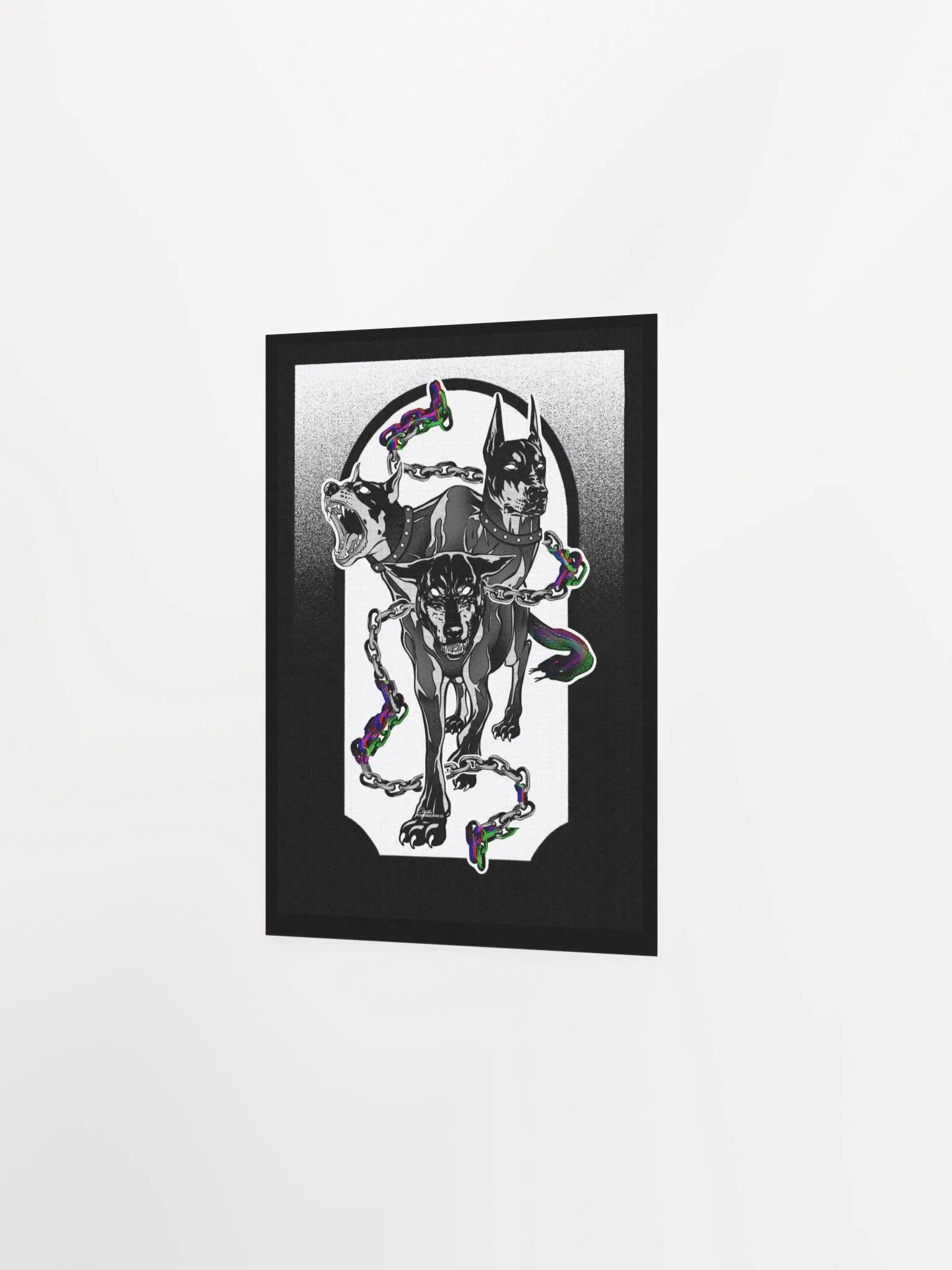 "Three-Headed Guardian" Matte Poster product image (2)
