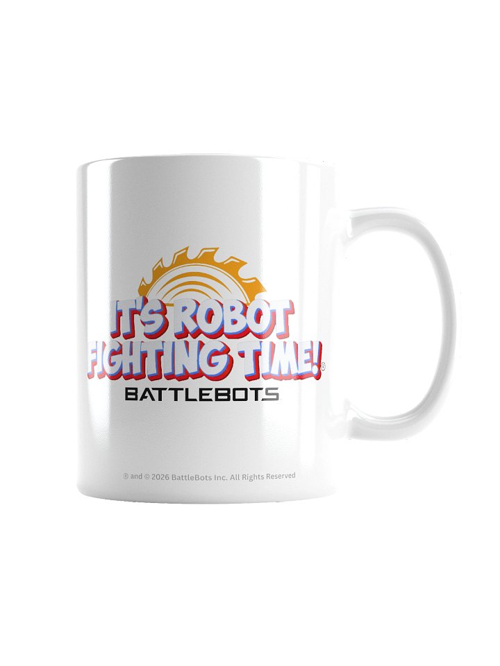 BattleBots - Sawblade Sunrise - It's Robot Fighting Time!™ - Coffee Mug - White - 3 sizes product image (6)