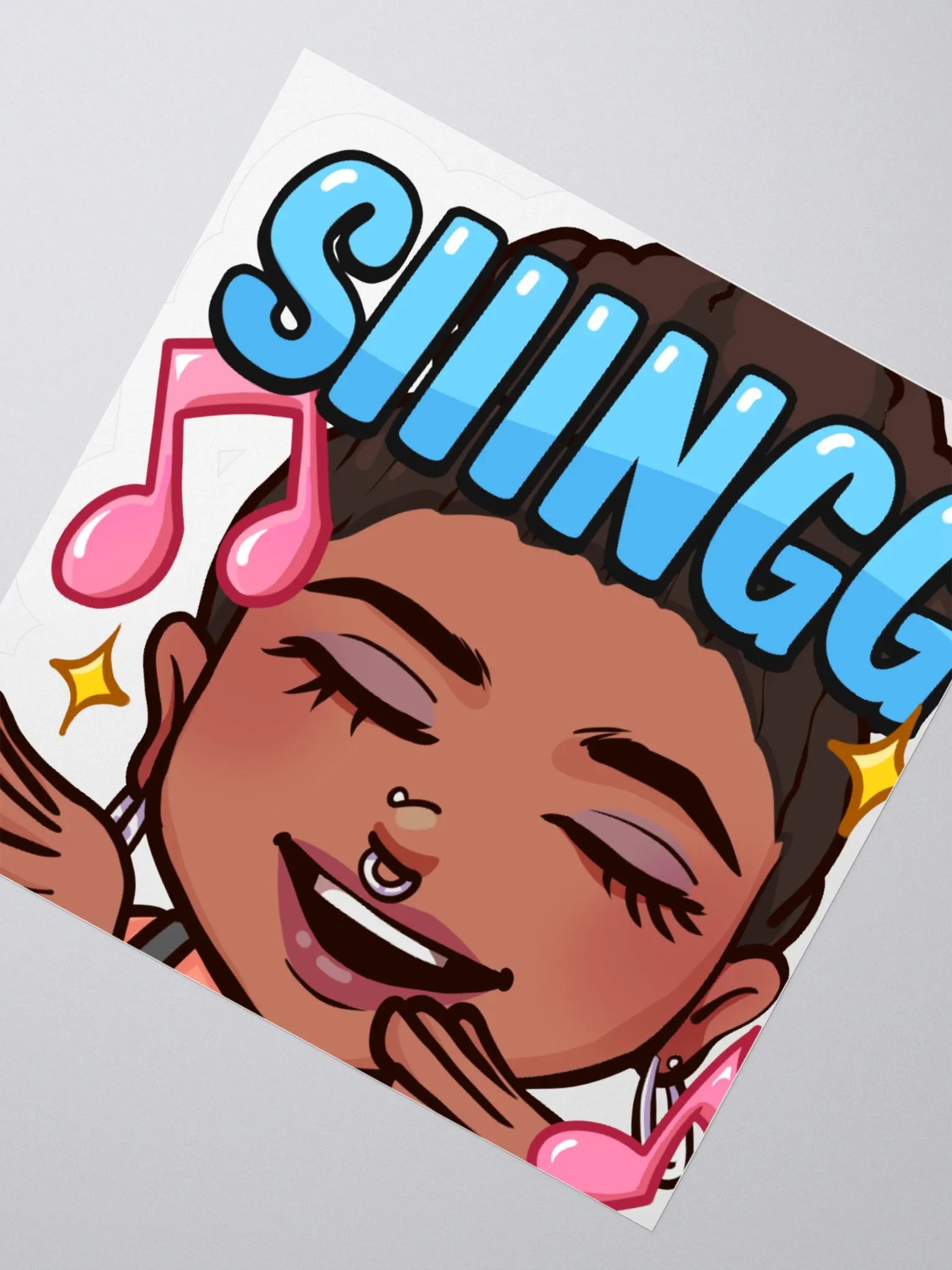 KW "SING" Sticker product image (6)