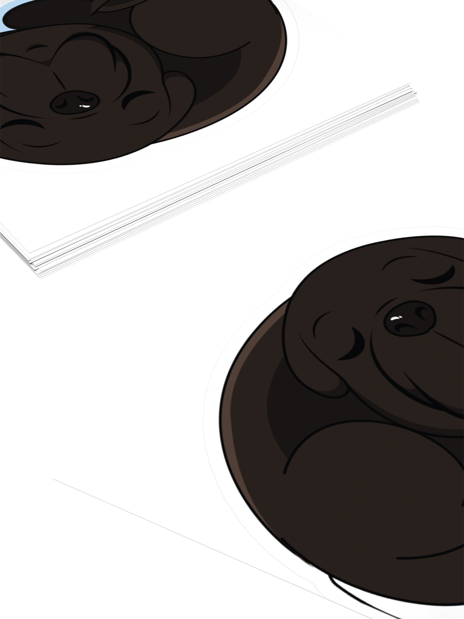 Teddy Sleepy Sticker product image (4)