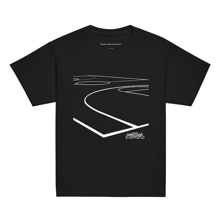 Love the Game Youth Classic (Front/Back) Black Tee product image (2)