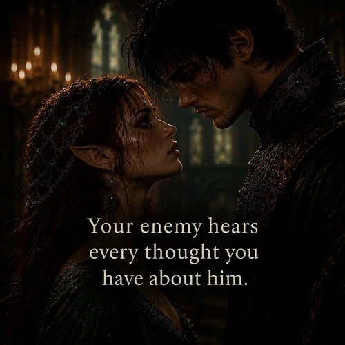 some thoughts should stay private 🖤

#Romantasy #FantasyRomance #BookTokBooks #EnemiesToLovers #DarkFantasy