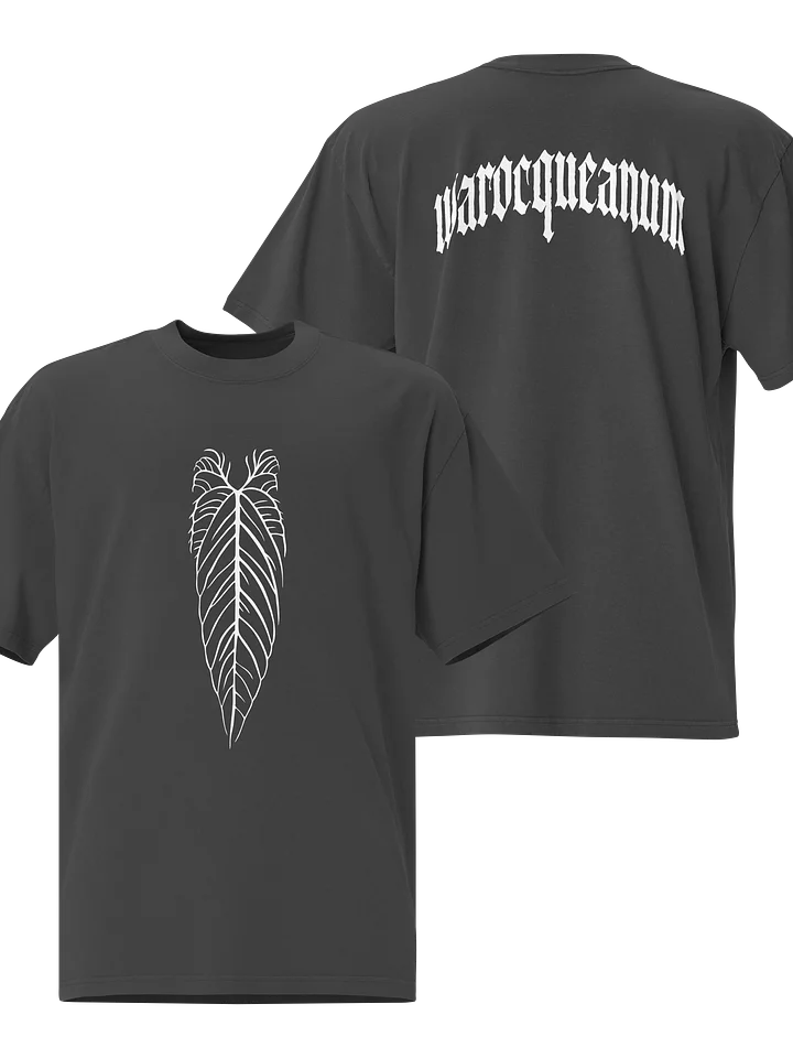 ANTHURIUM WAROCQUEANUM SKELETON - Oversized Faded T-Shirt product image (1)