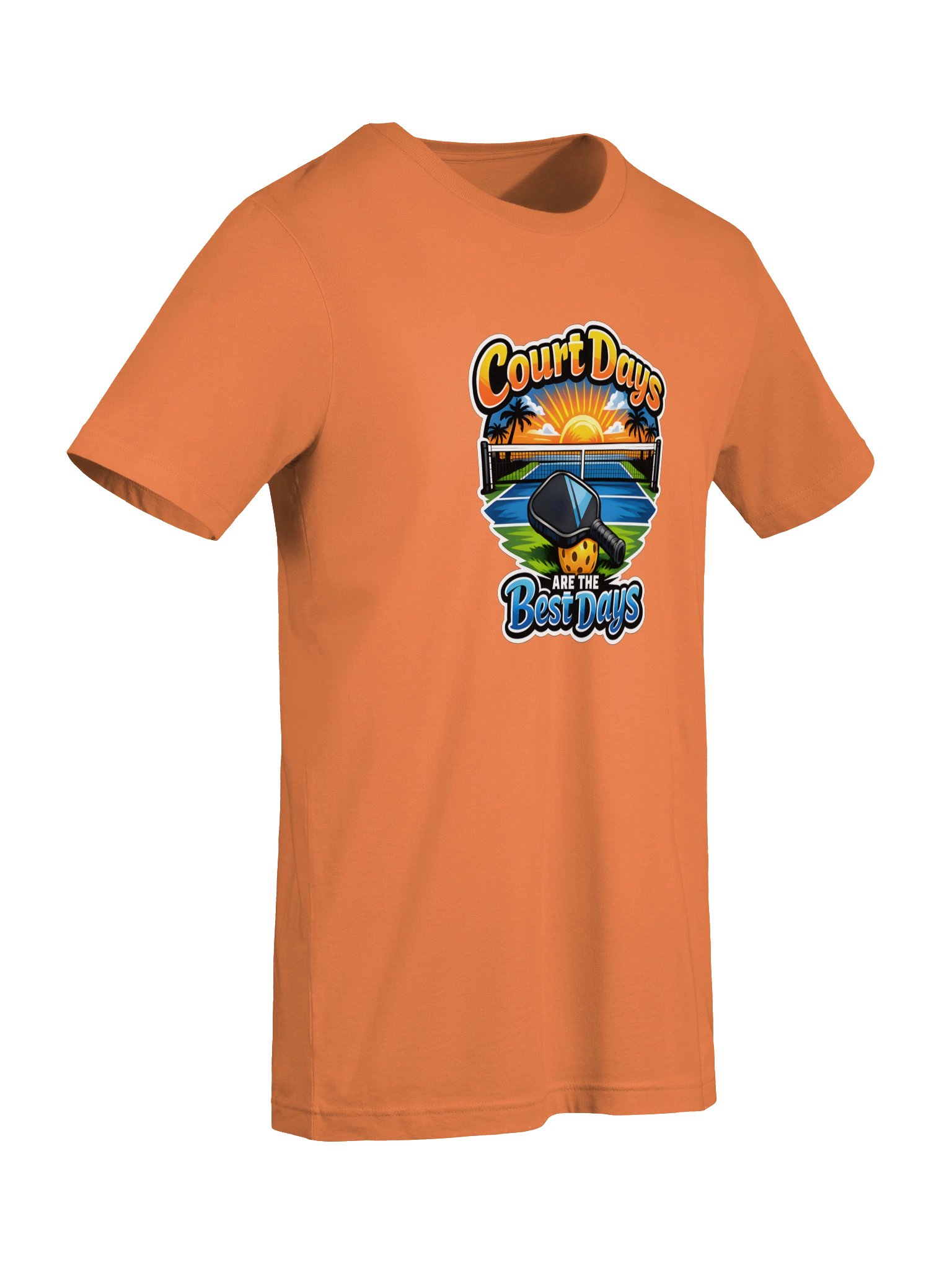 Court Days Pickleball Sunset Tee product image (20)