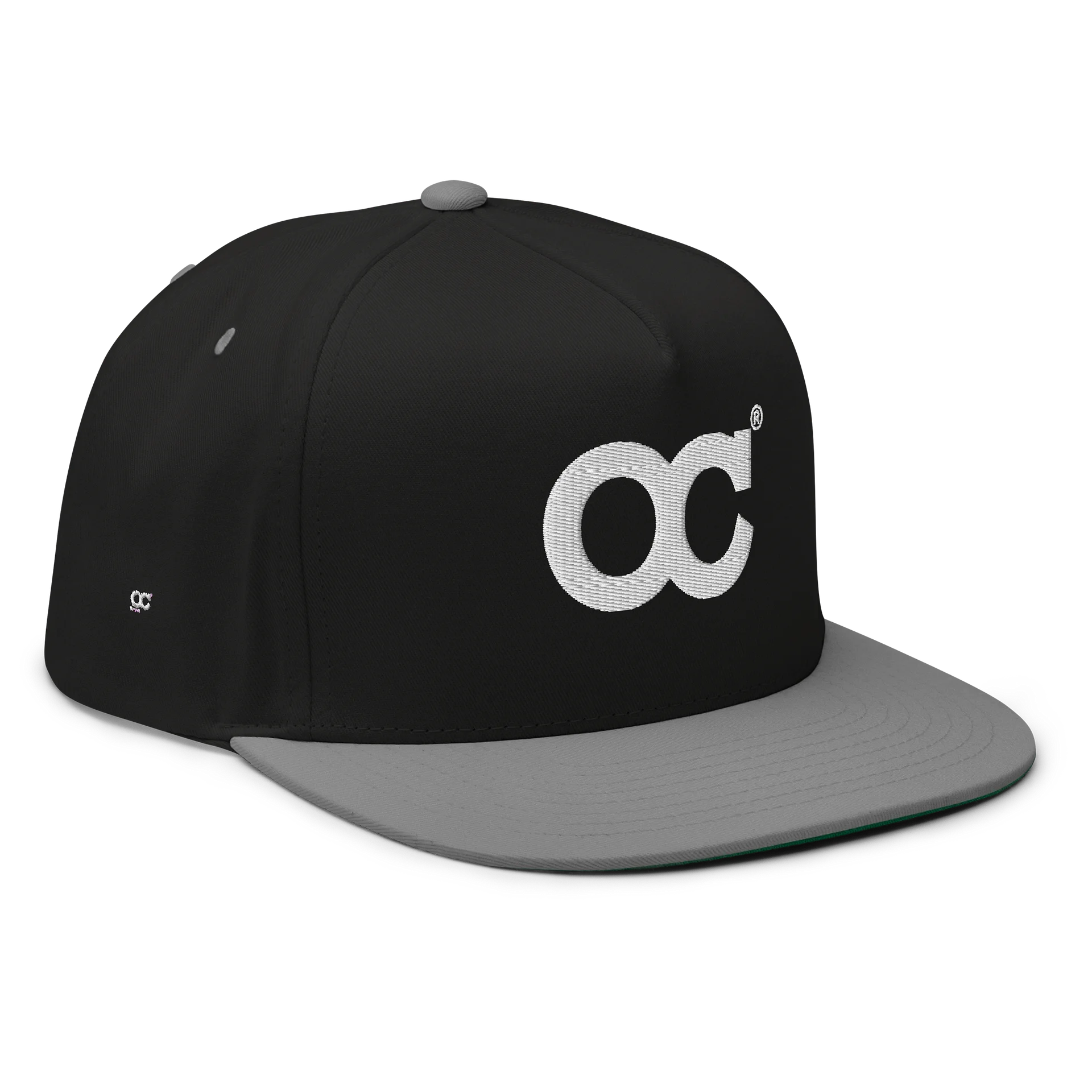 OC Core Flat Snapback Cap (White Logo) product image (7)
