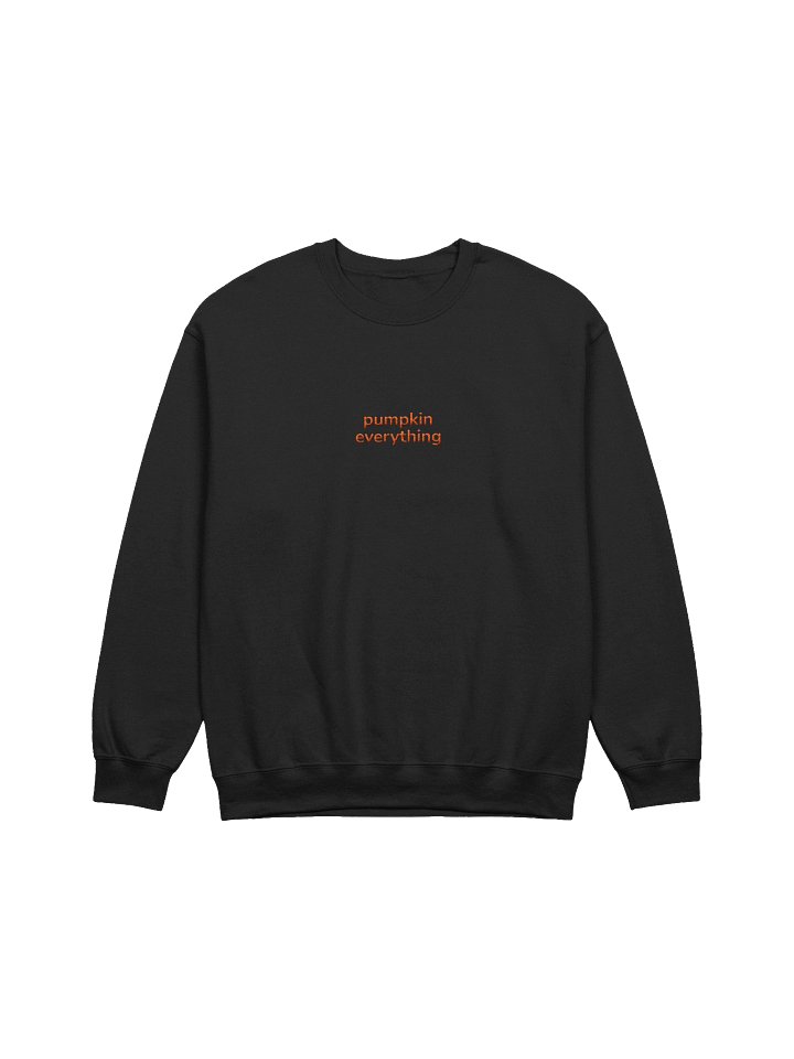 pumpkin everything embroidered sweatshirt product image (4)
