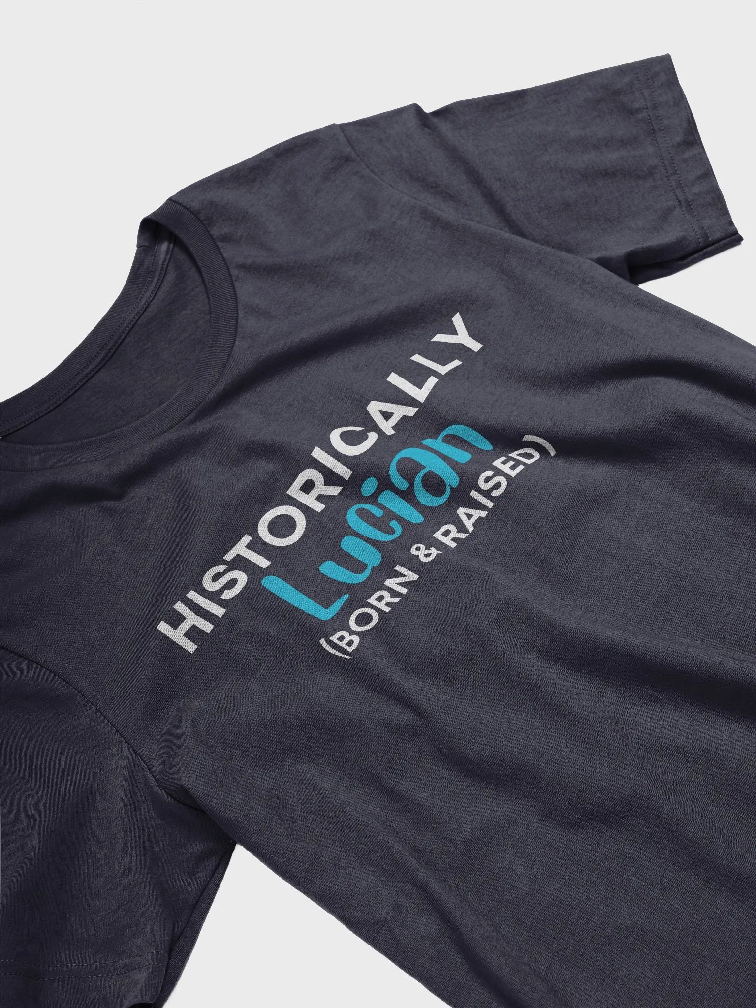 Historically Lucian White Text Tee product image (29)